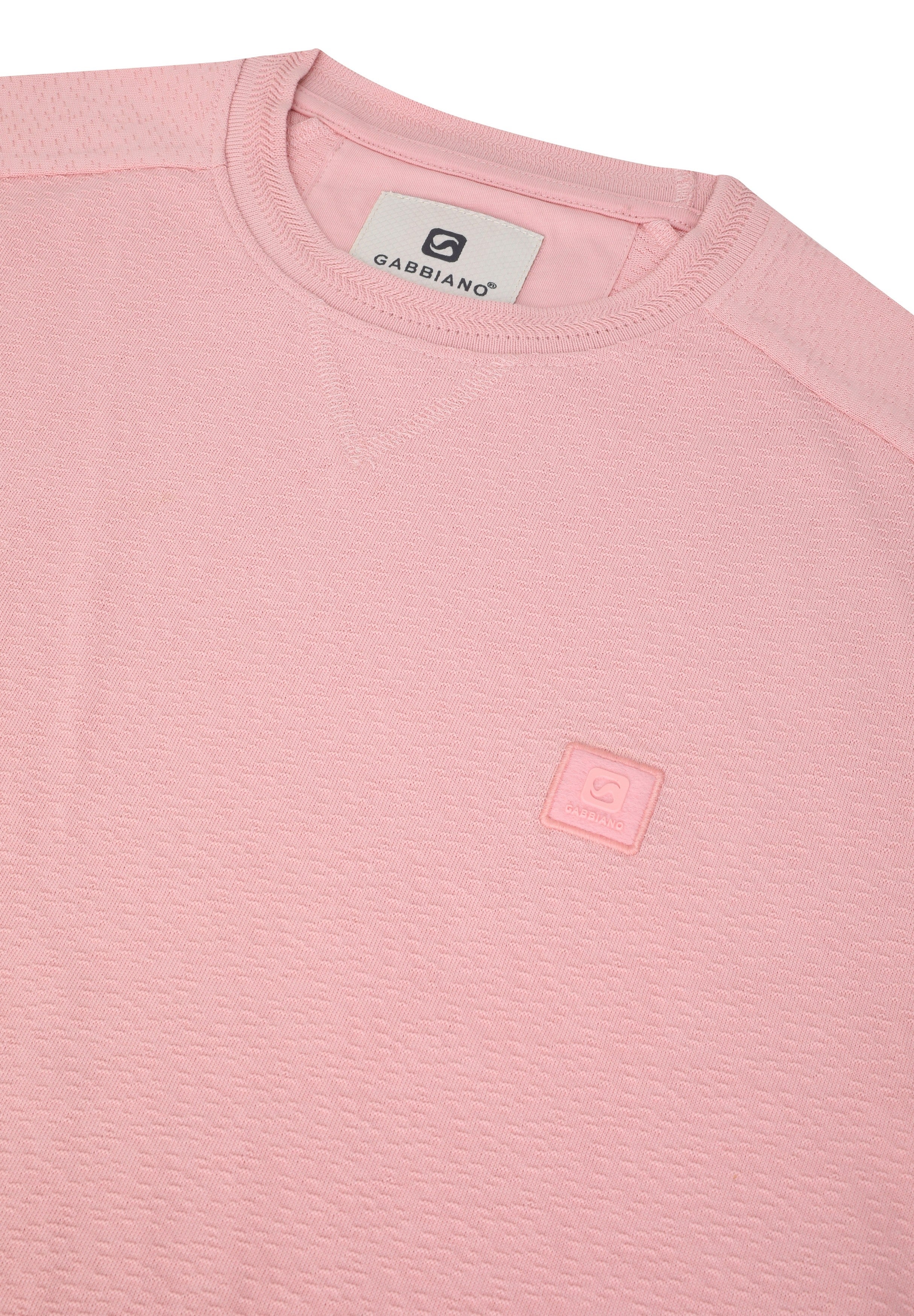 Gabbiano T-shirt jacquard structuur