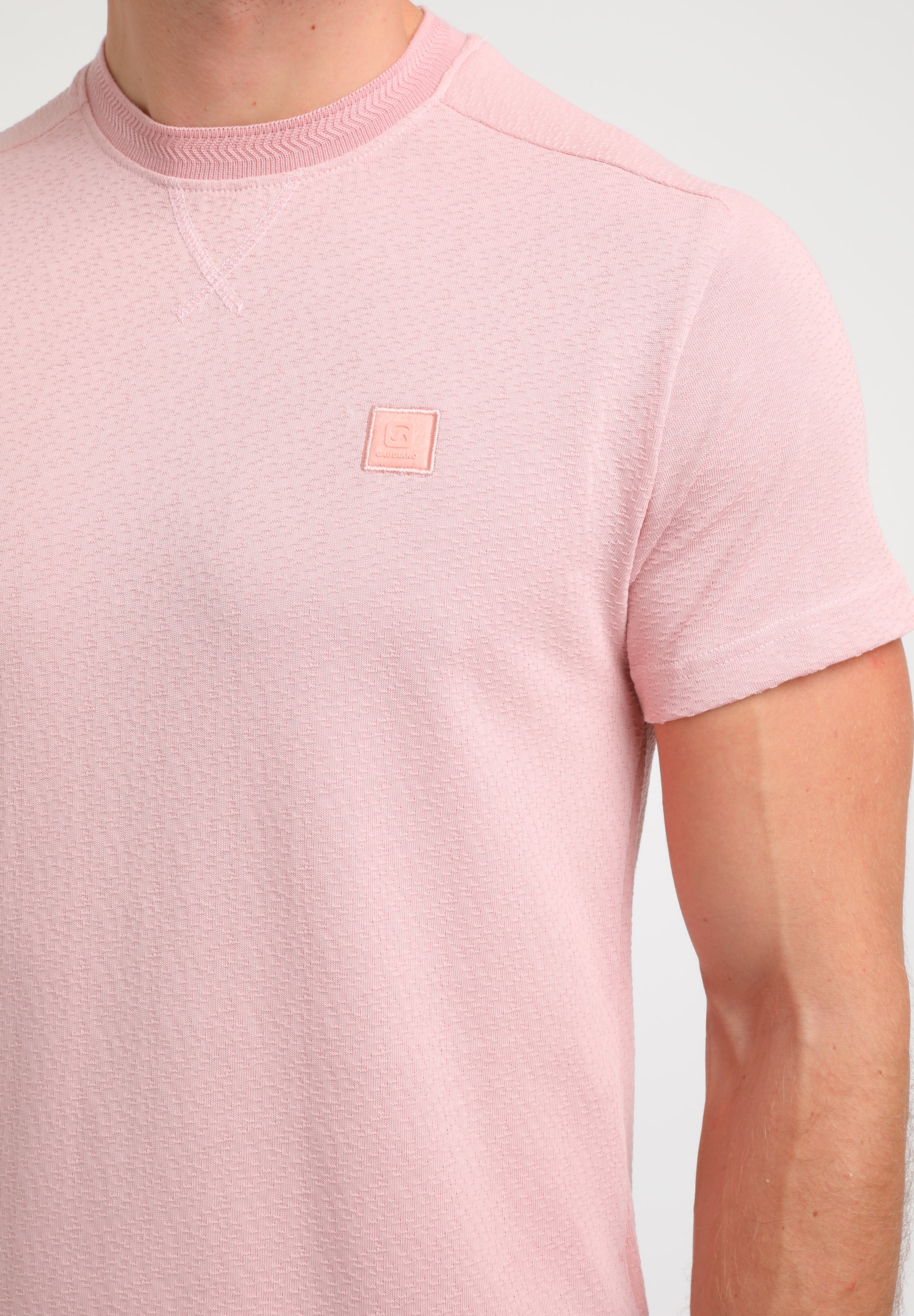 Gabbiano T-shirt jacquard structuur