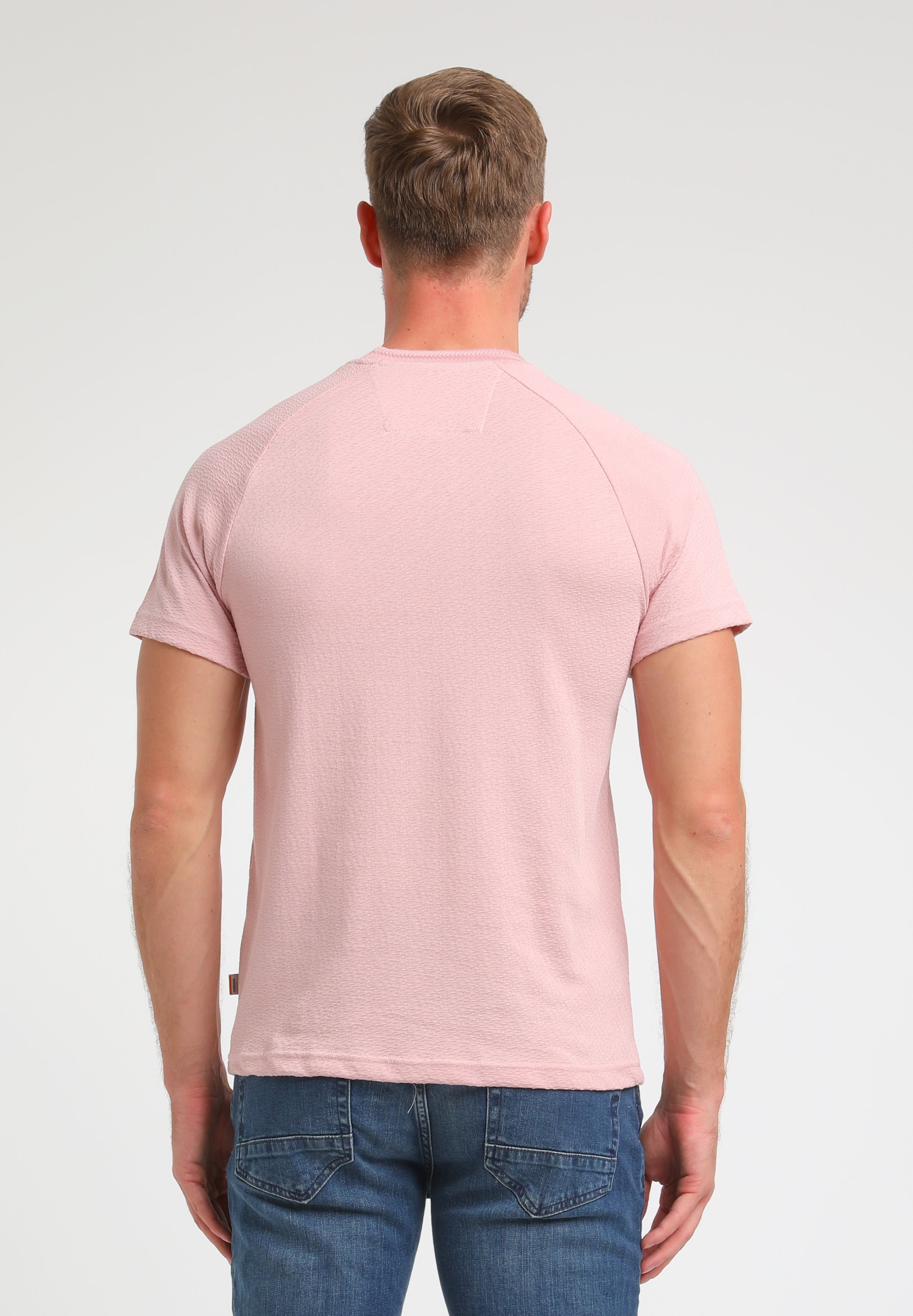 Gabbiano T-shirt jacquard structuur