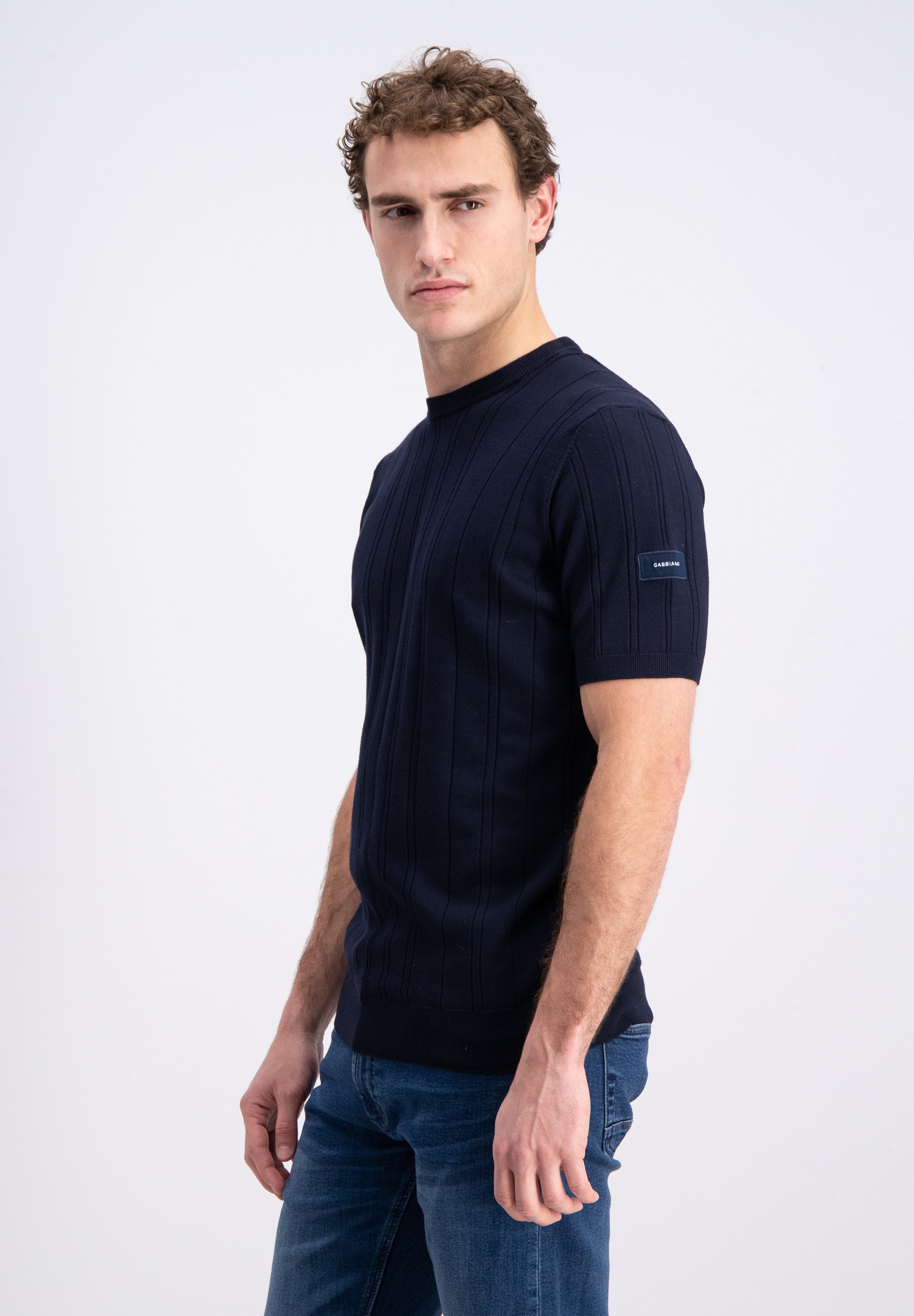Nomik – Gestreiftes Strick-T-Shirt