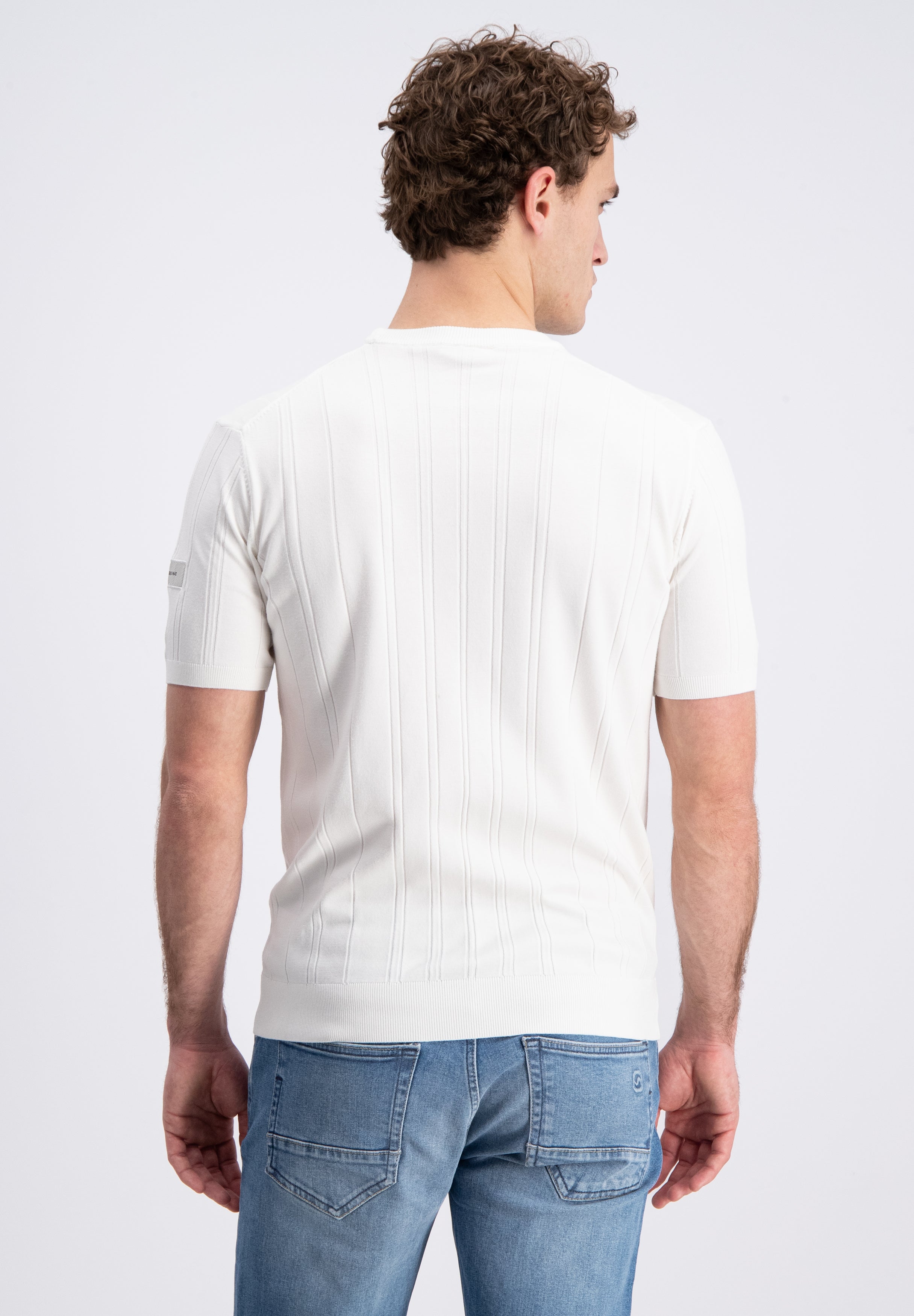 Nomik – Gestreiftes Strick-T-Shirt