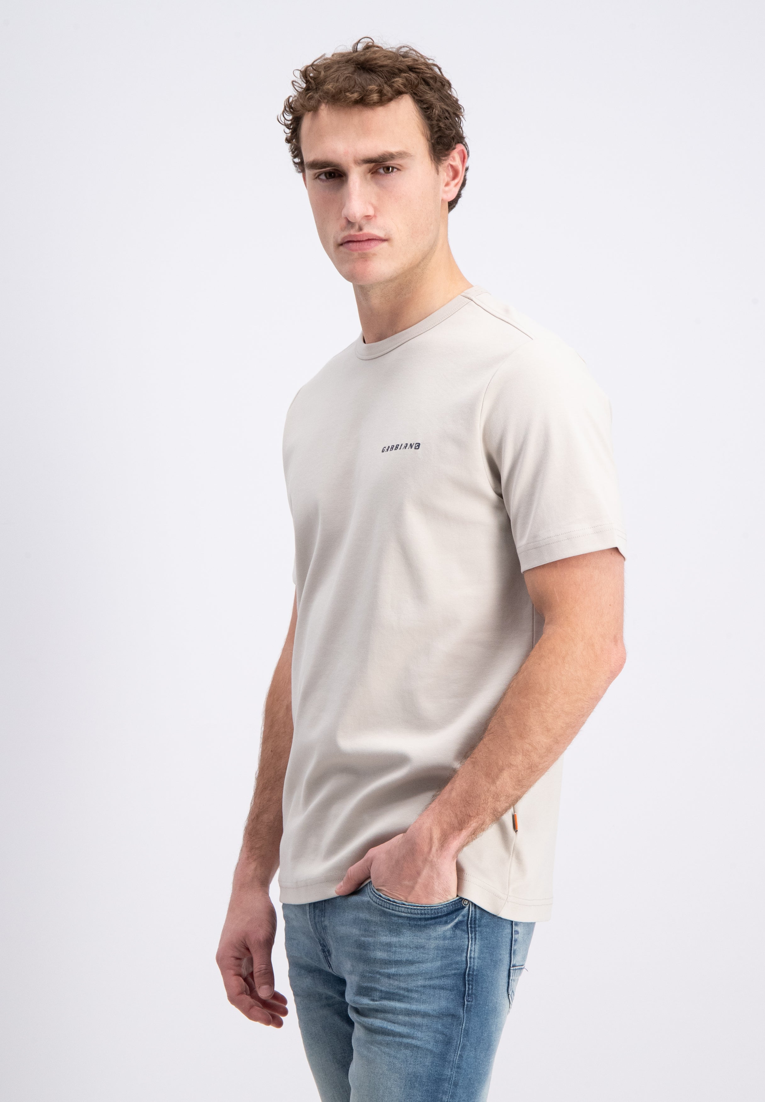 Bistra - Interlock T-shirt with back print