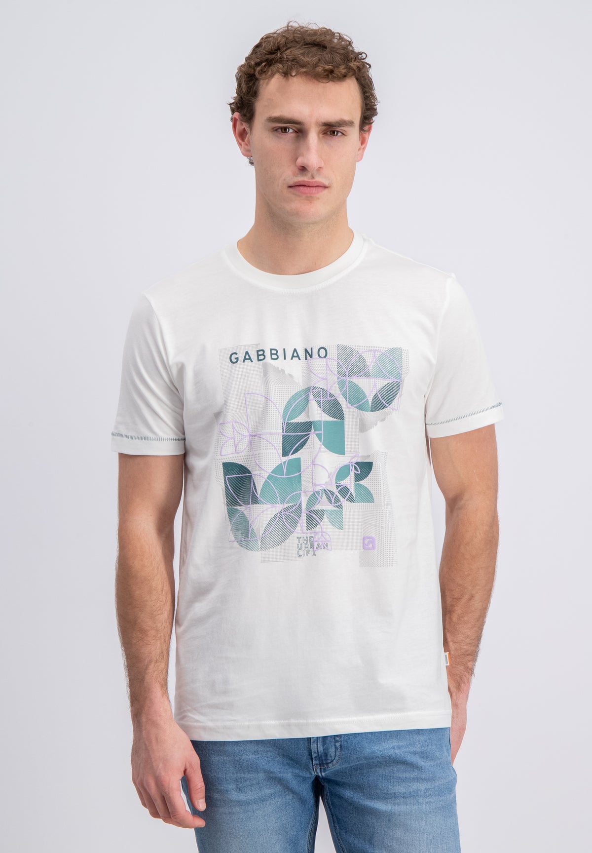 Dusk - Geometrische print t-shirt