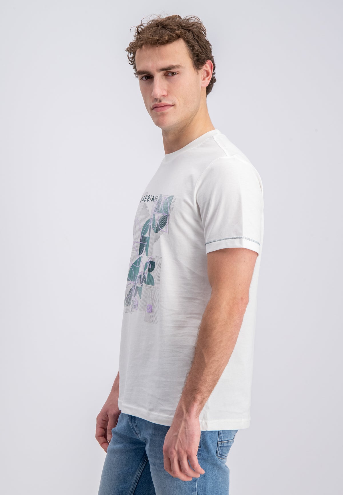 Dusk - Geometrische print t-shirt