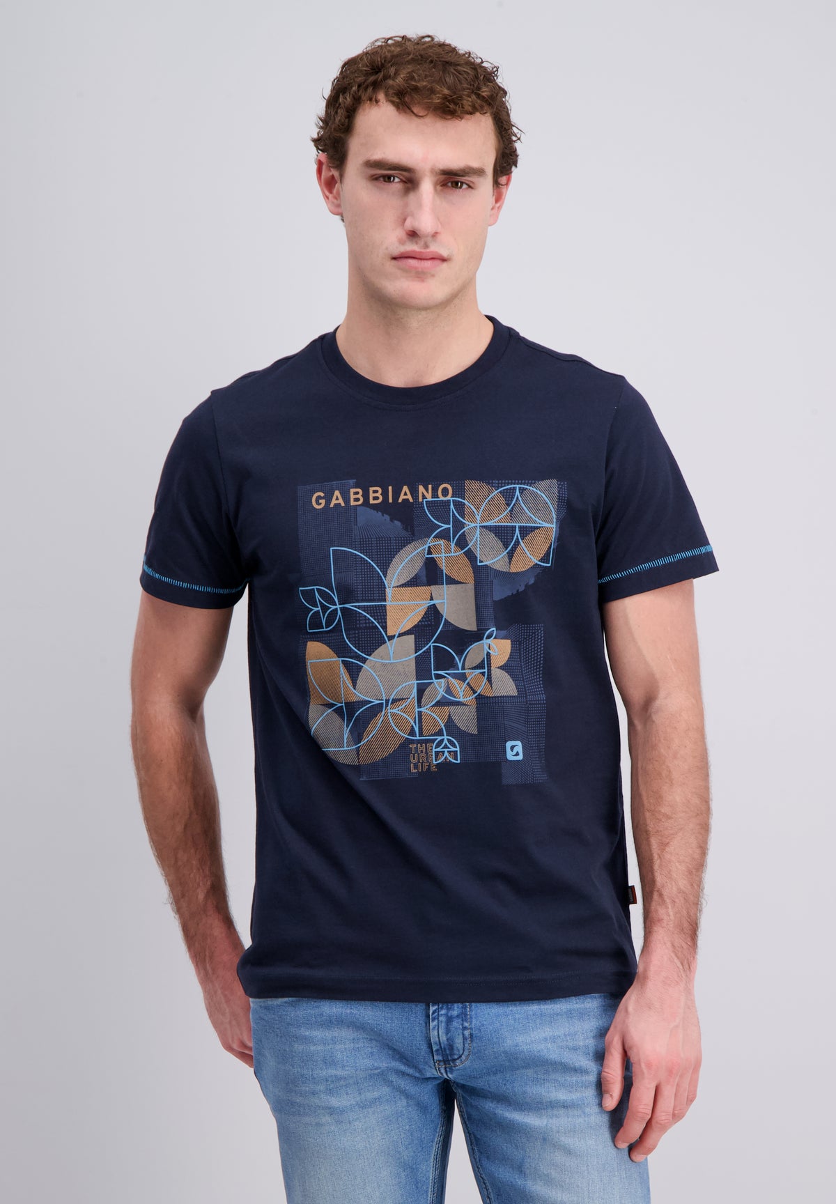 Dusk - Geometrische print t-shirt