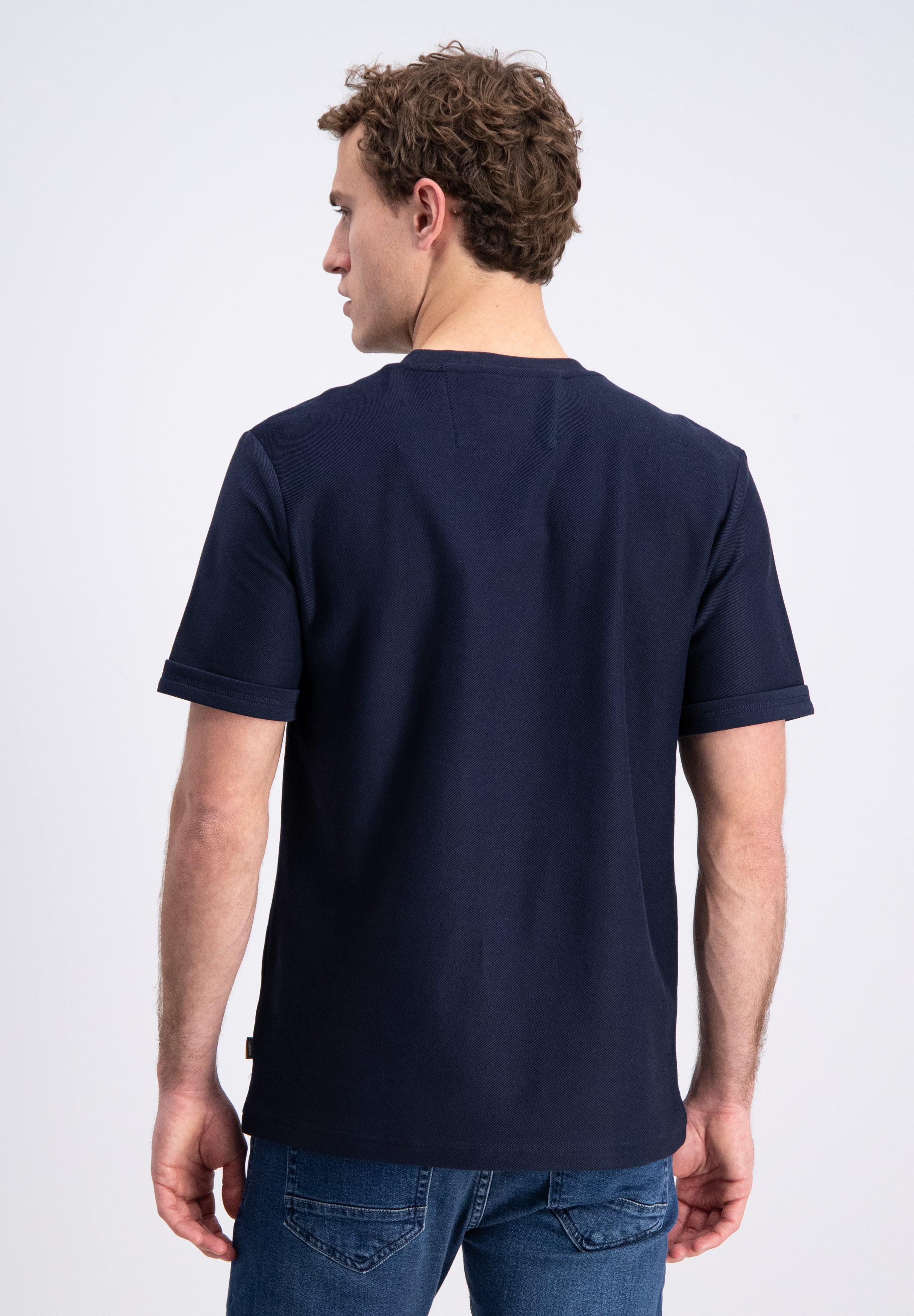 Lexor – Jacquard structure t-shirt