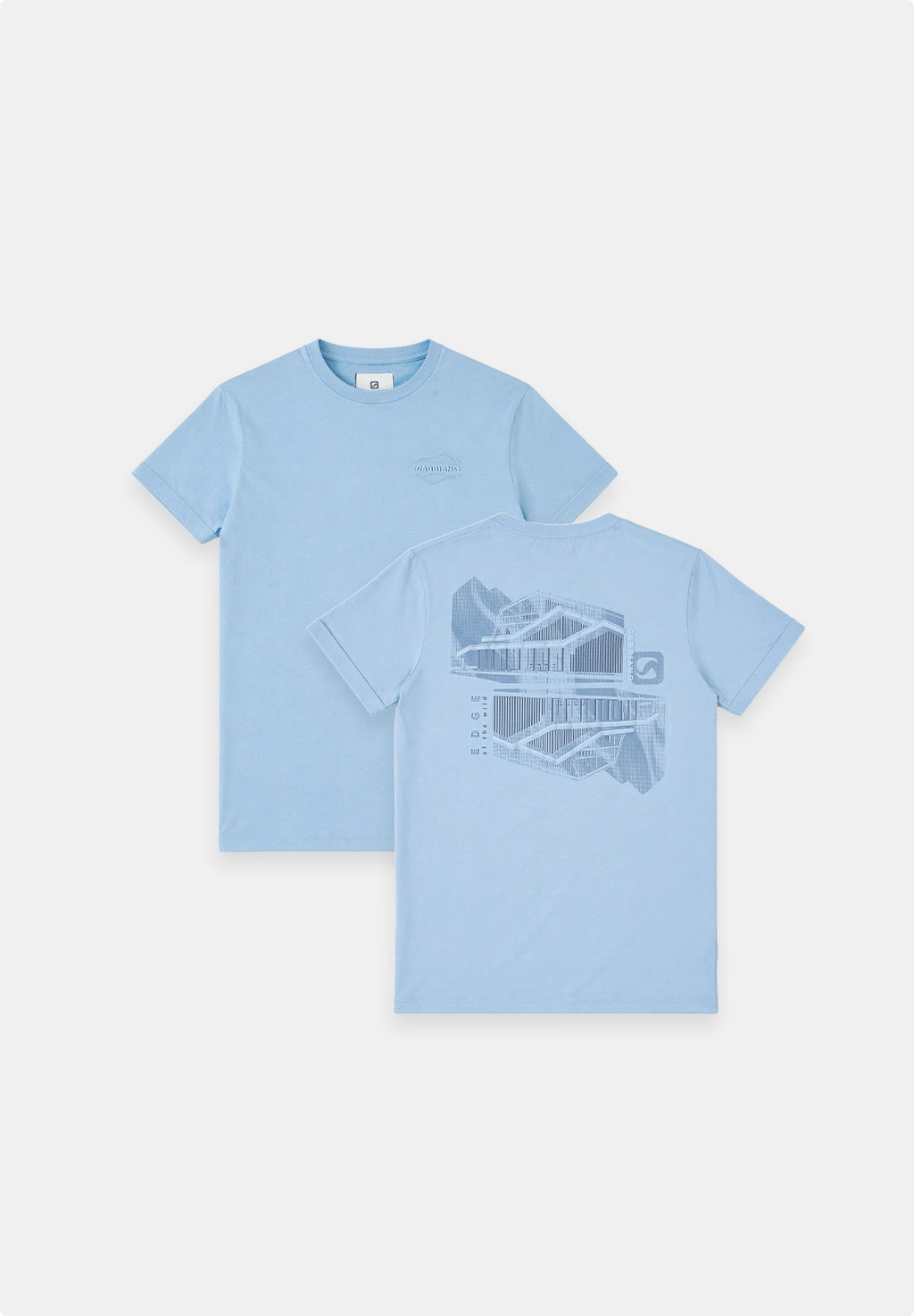 Regular fit t-shirt backprint 3d