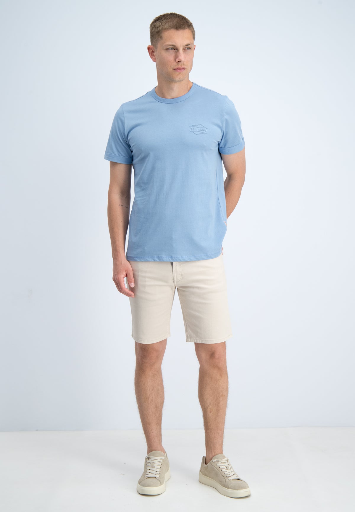 Regular fit t-shirt backprint 3d