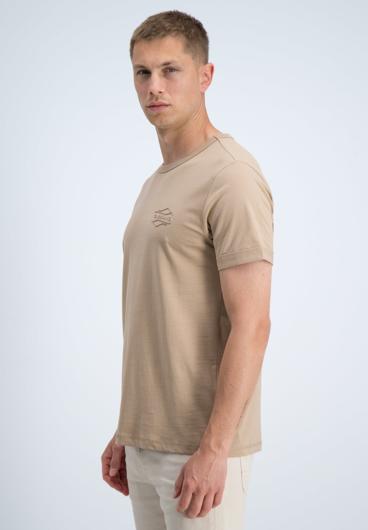 Regular fit t-shirt backprint 3d