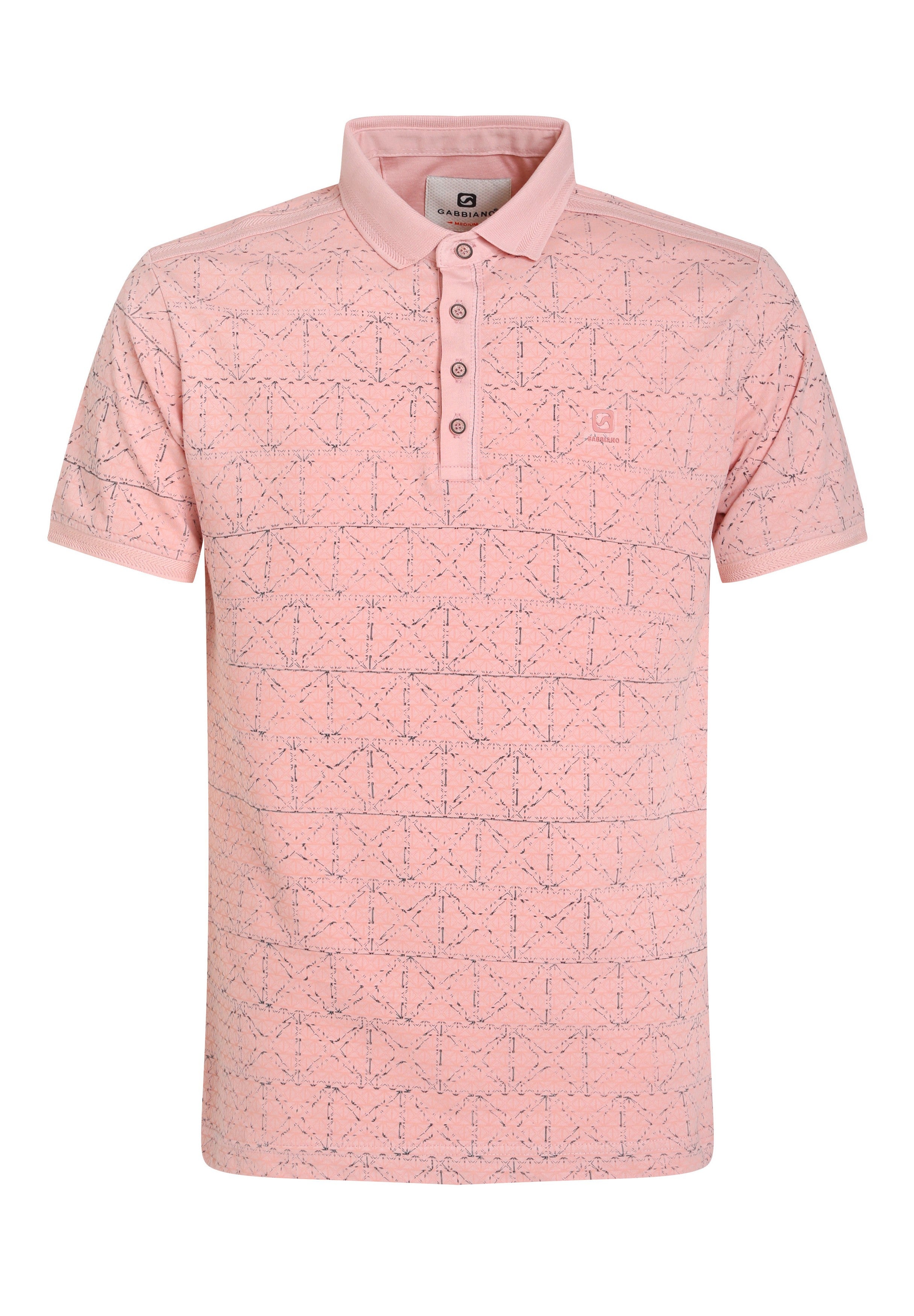 Polo met allover print