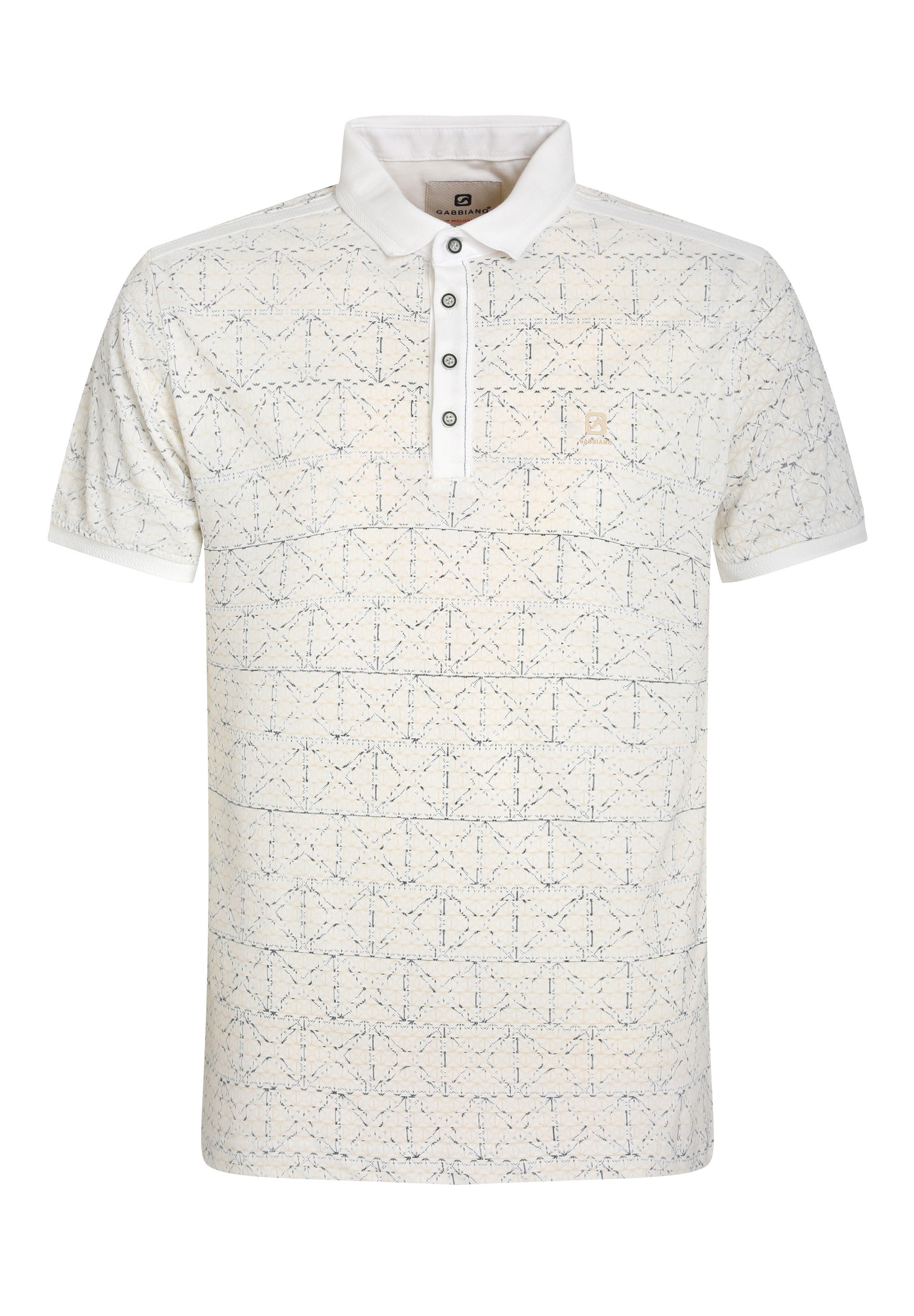 Polo met allover print