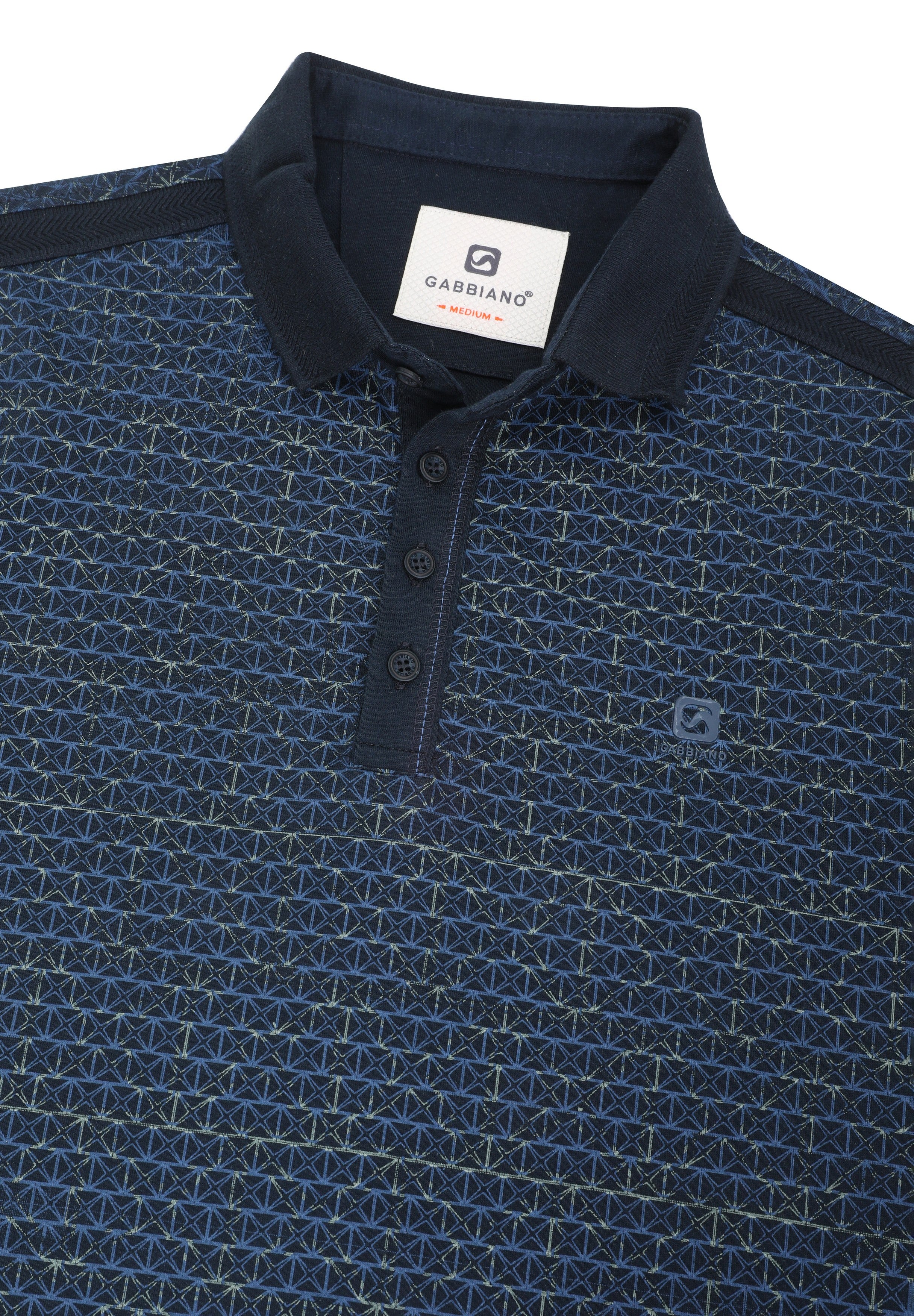 Polo met allover print