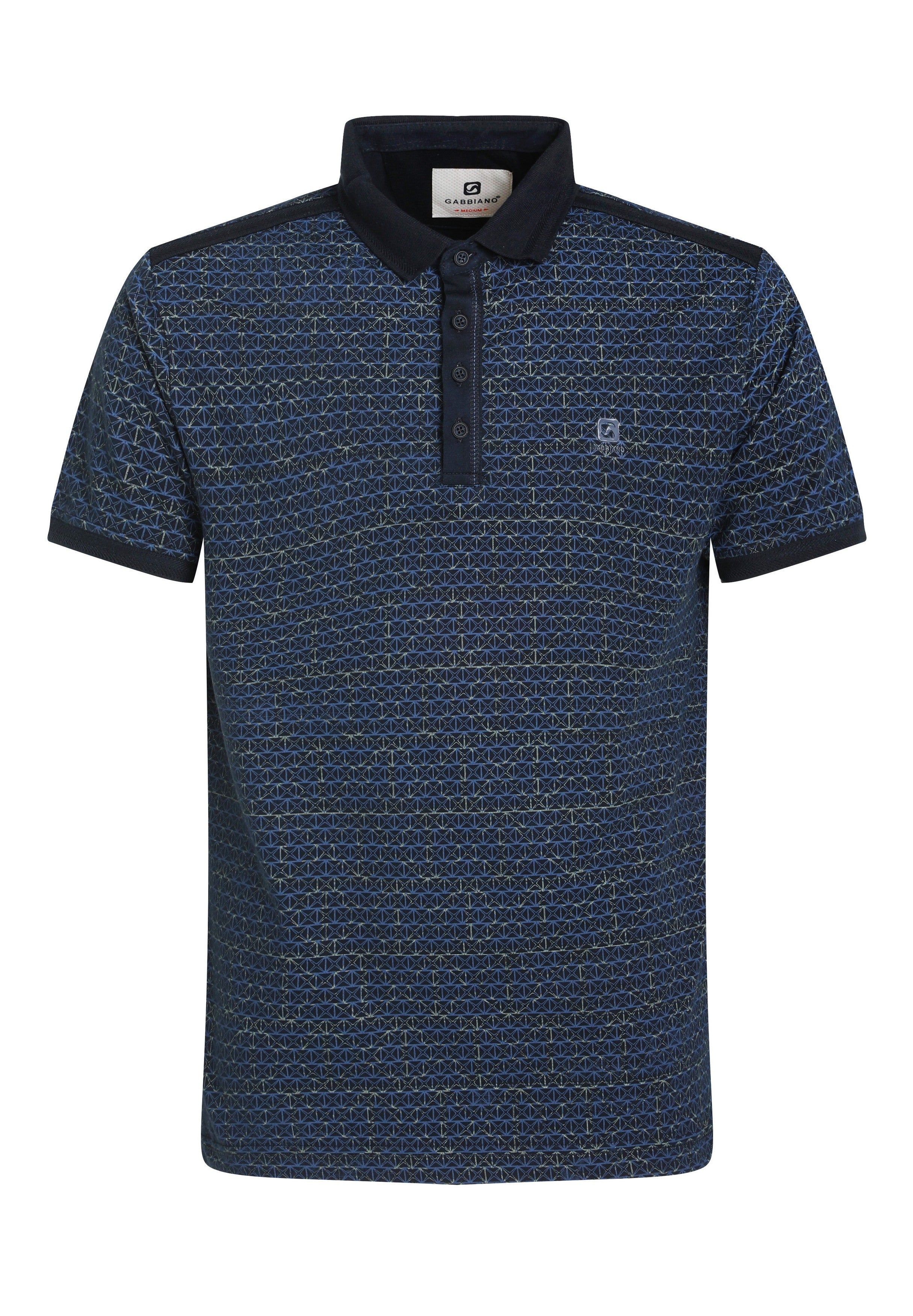 Polo met allover print
