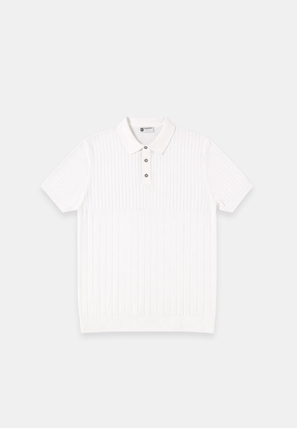 Mavon – knitted stripe polo