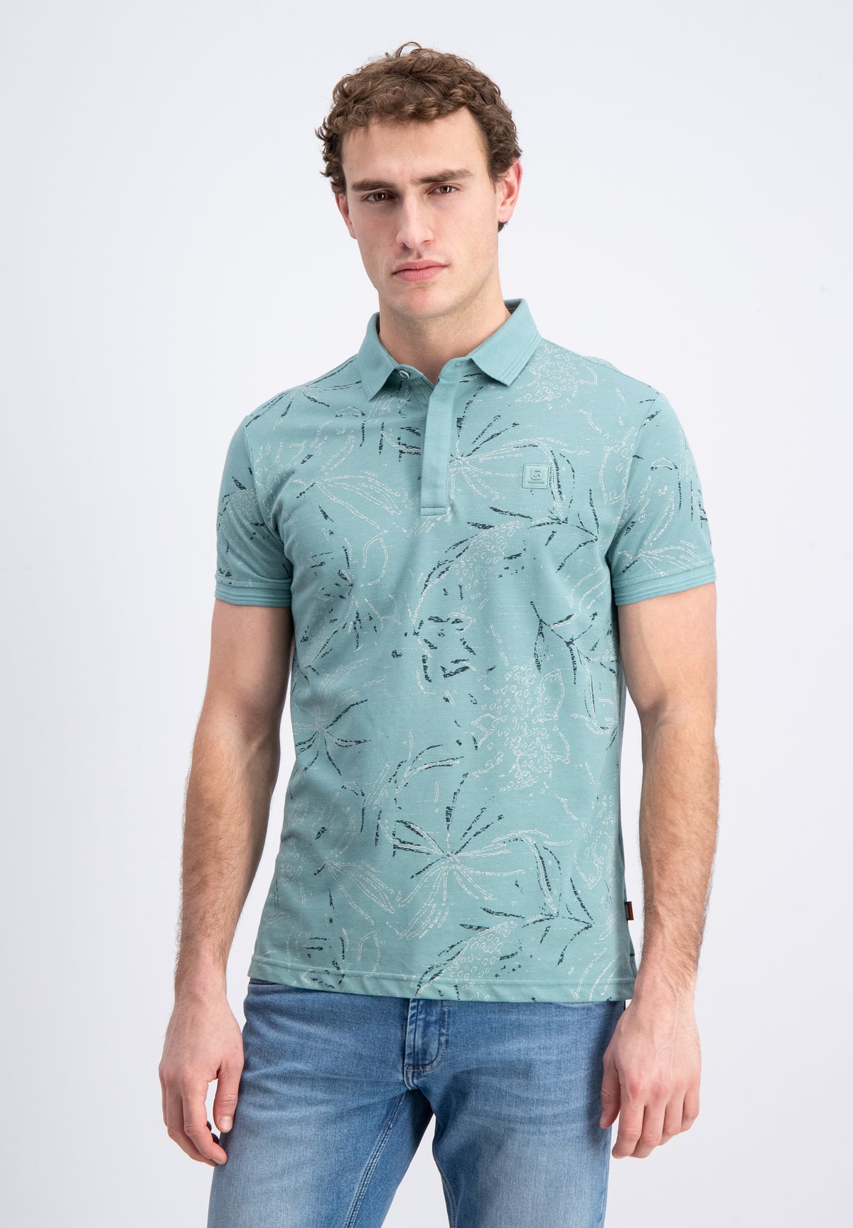 Brenzi – Short sleeve all over print polo