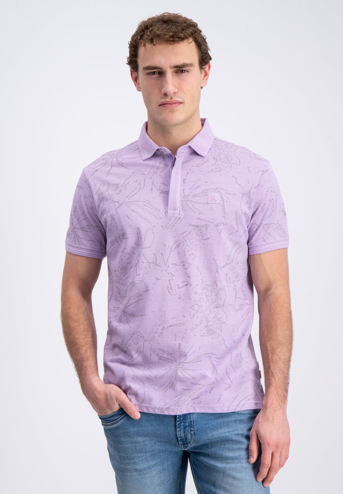 Brenzi – Short sleeve all over print polo