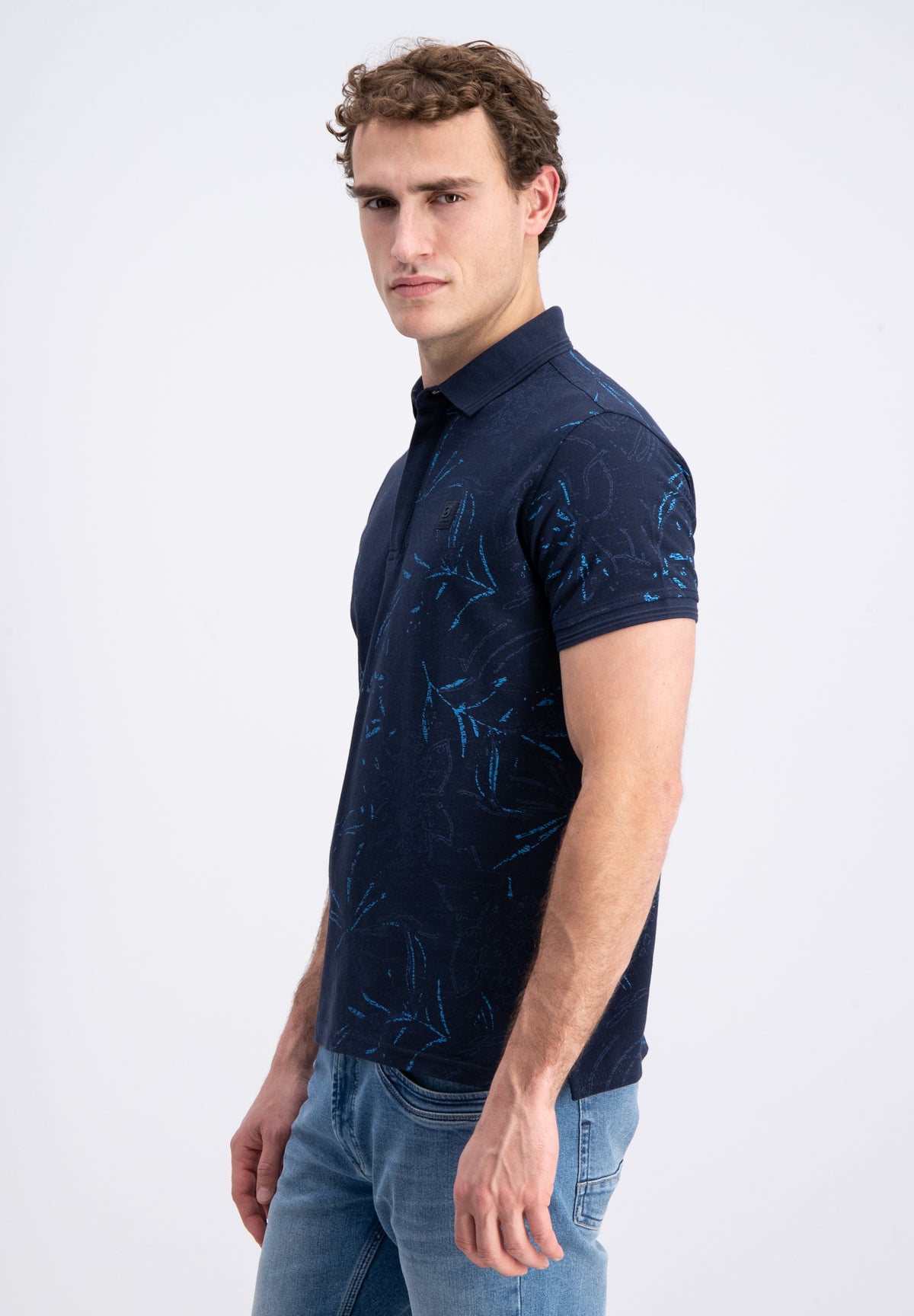 Brenzi – Short sleeve all over print polo