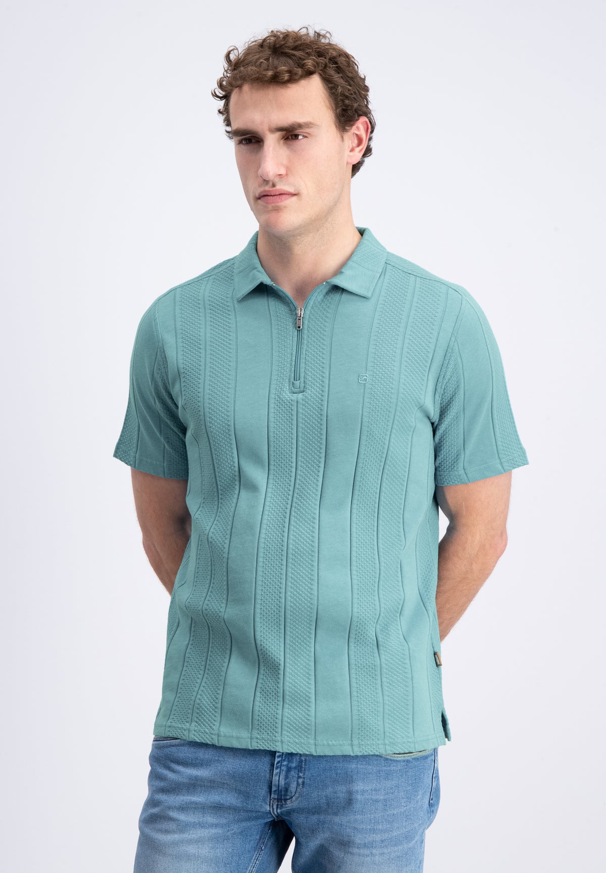 Lorven – Embroidered logo polo