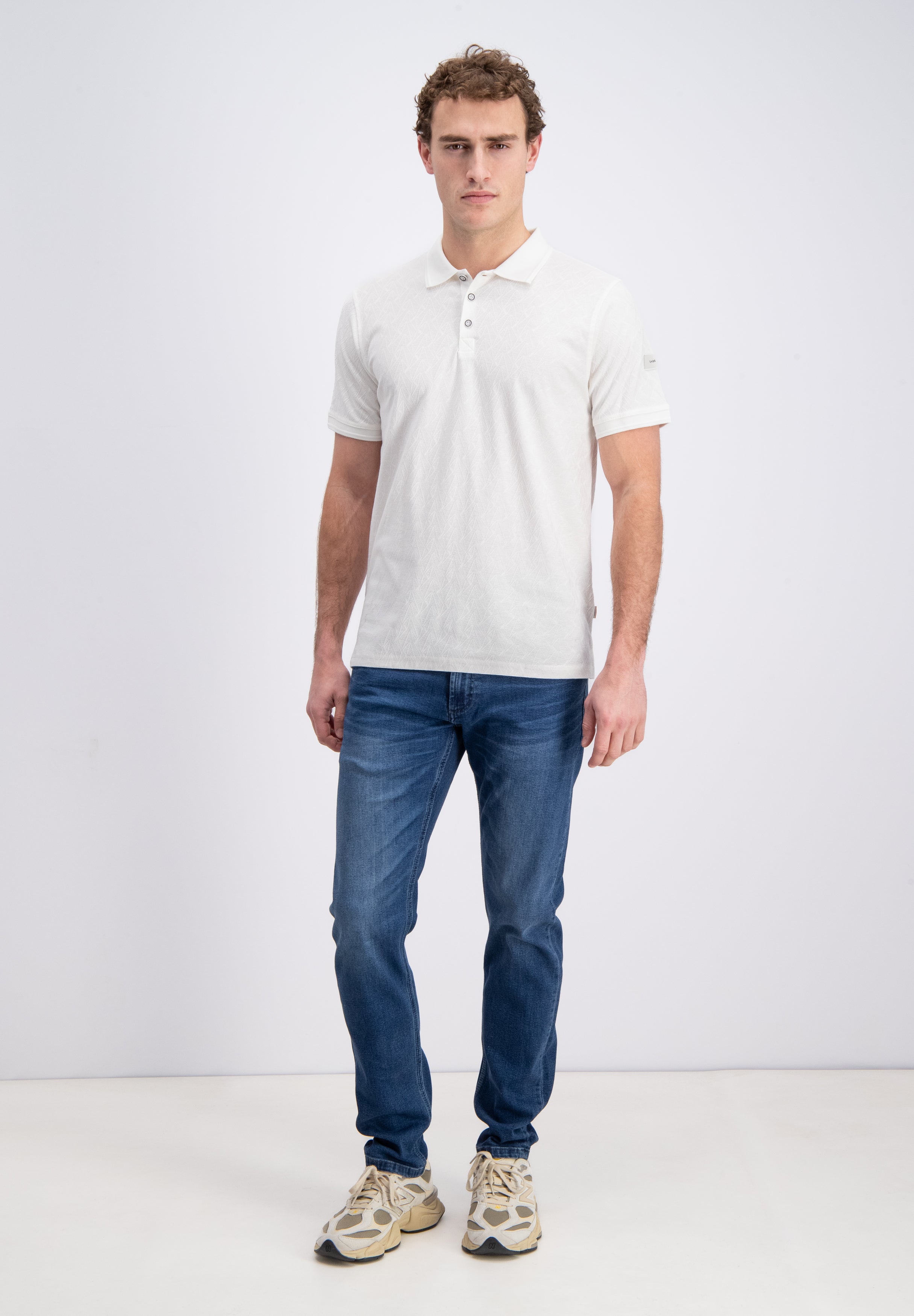 Rudor – Jacquard structure polo