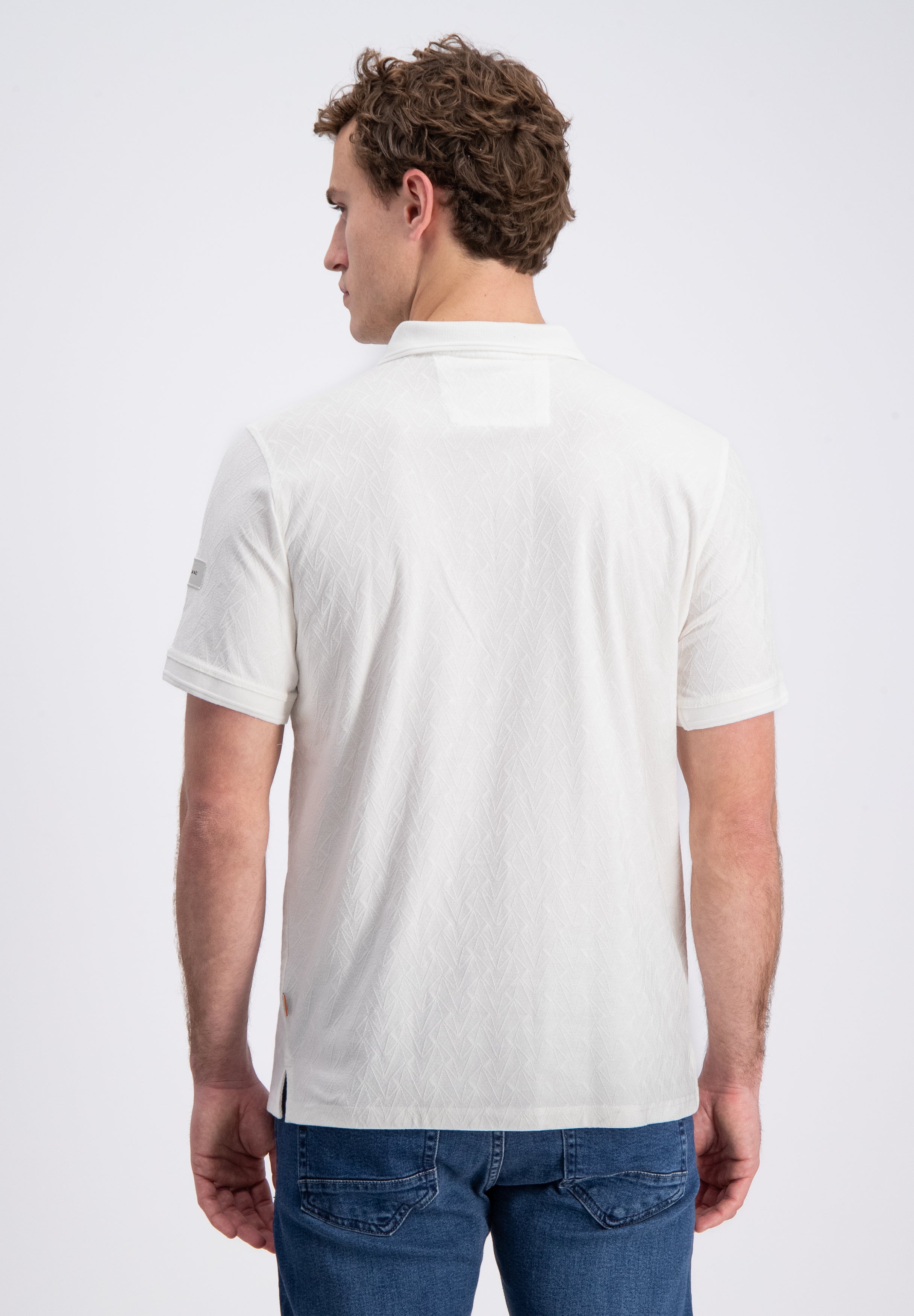 Rudor – Jacquard structure polo