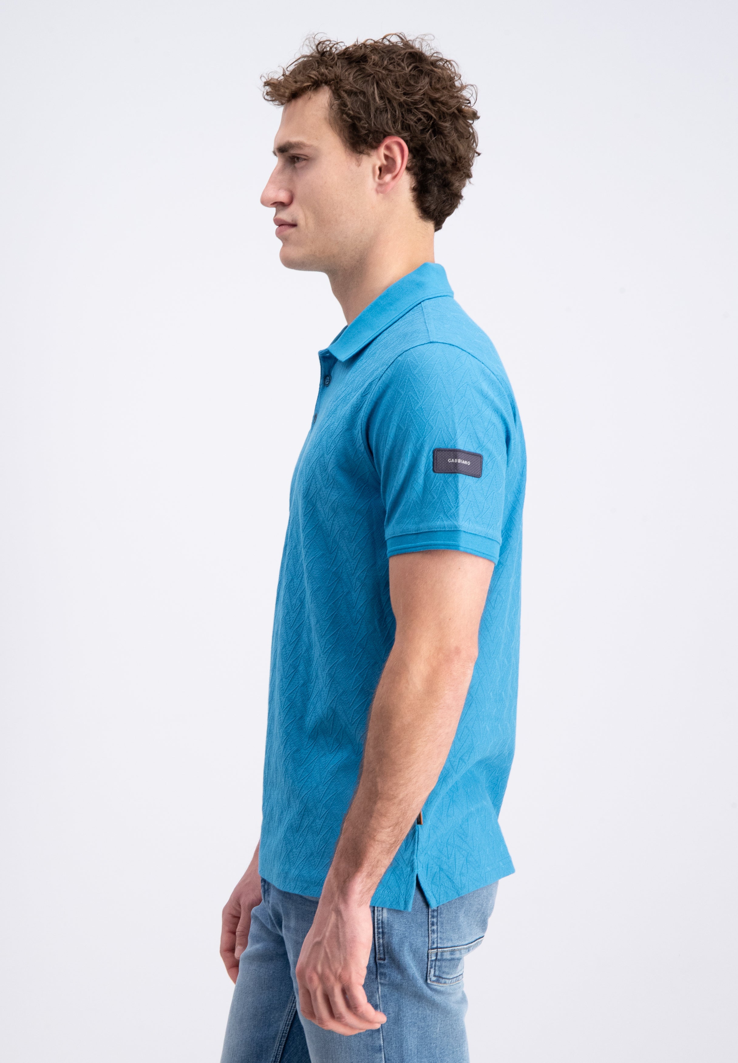 Rudor – Jacquard structure polo