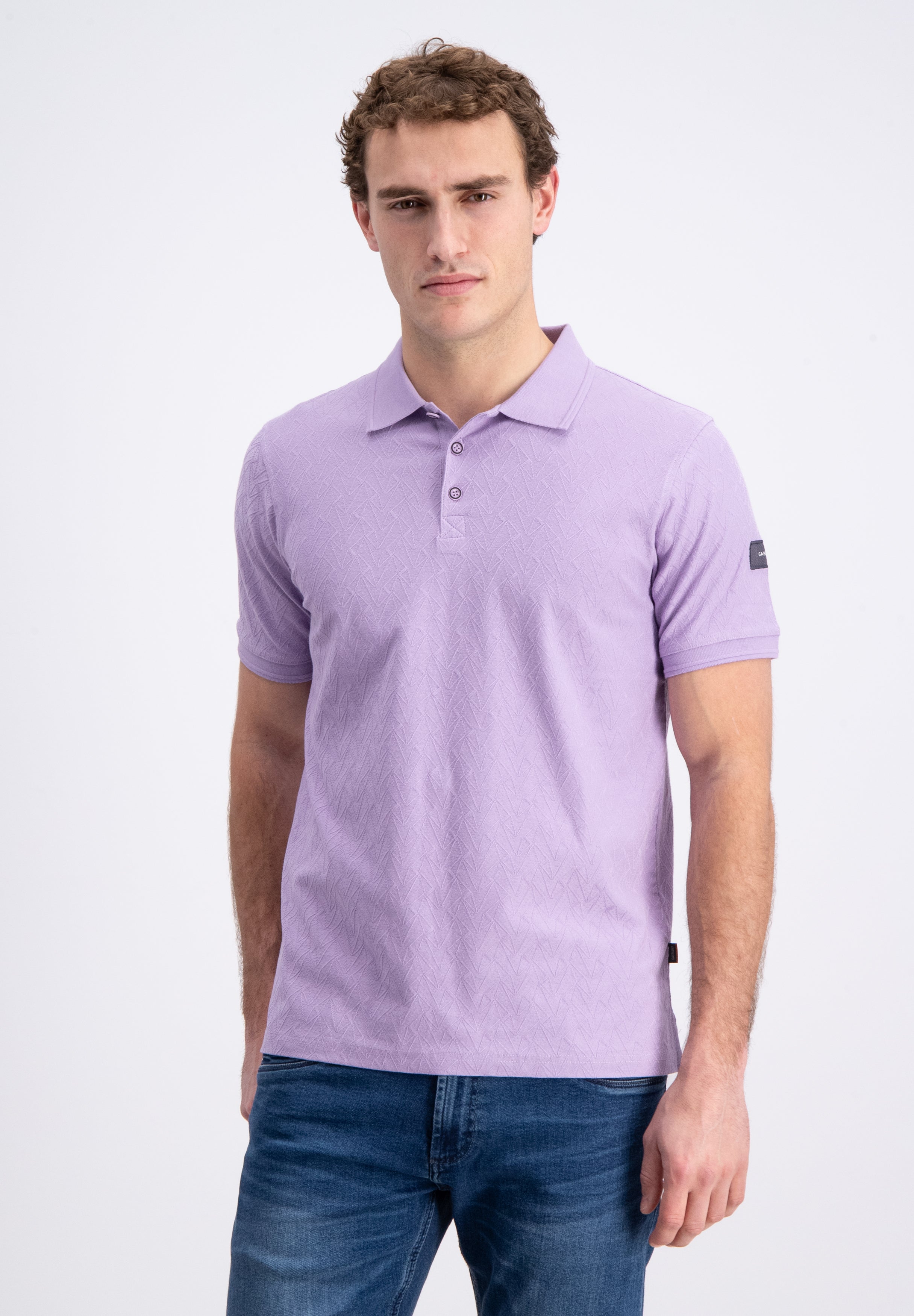 Rudor – Jacquard structure polo