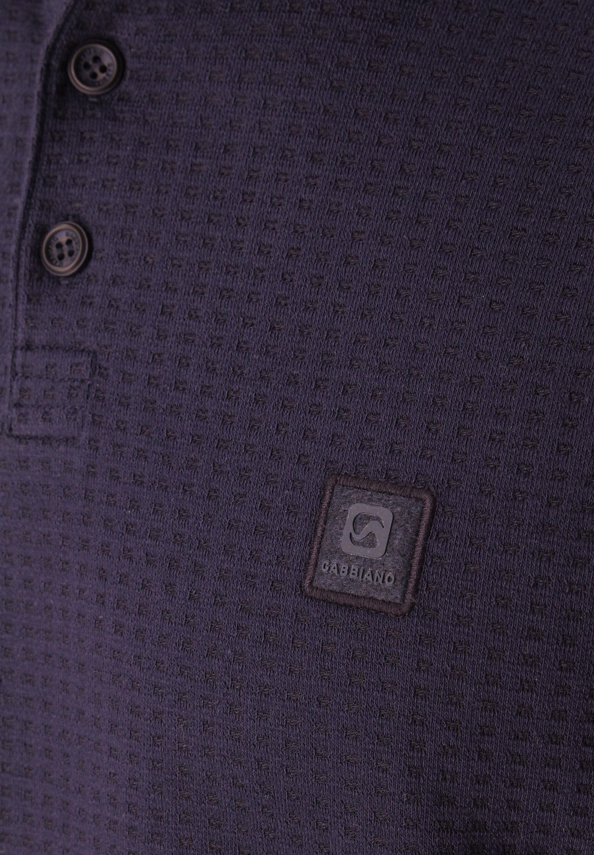 Oblak – Jacquard waffle structure polo