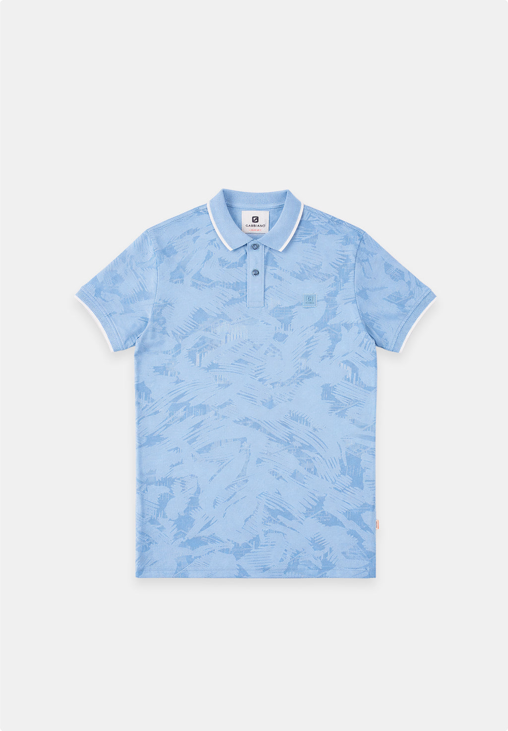 Regular fit polo all over print