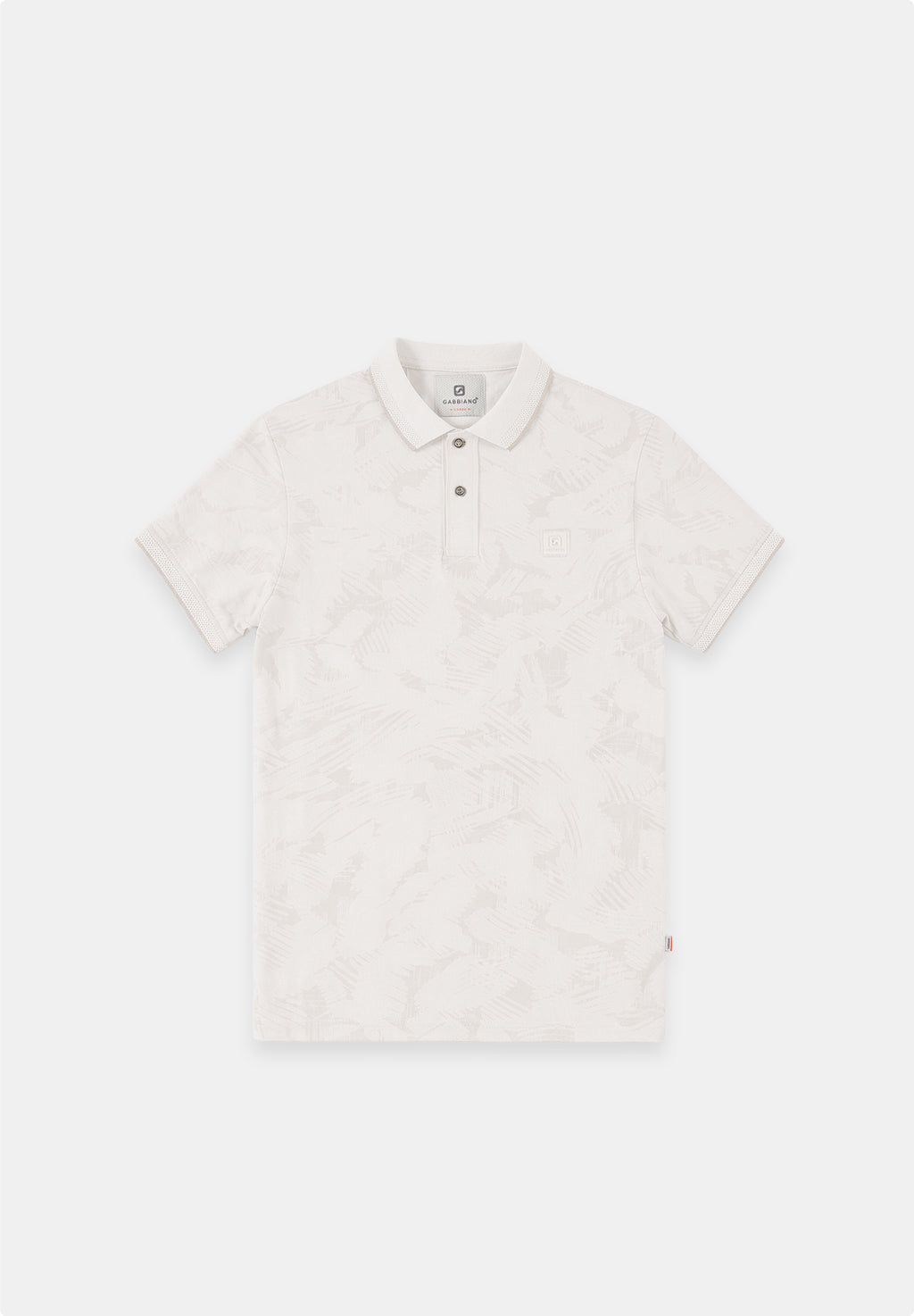Regular fit polo all over print