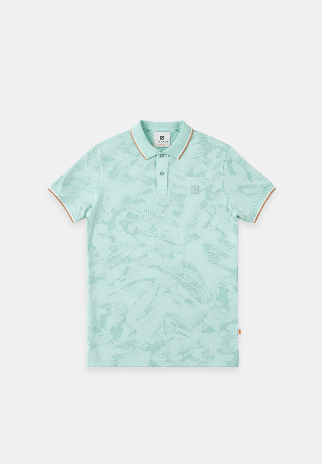 Regular fit polo all over print