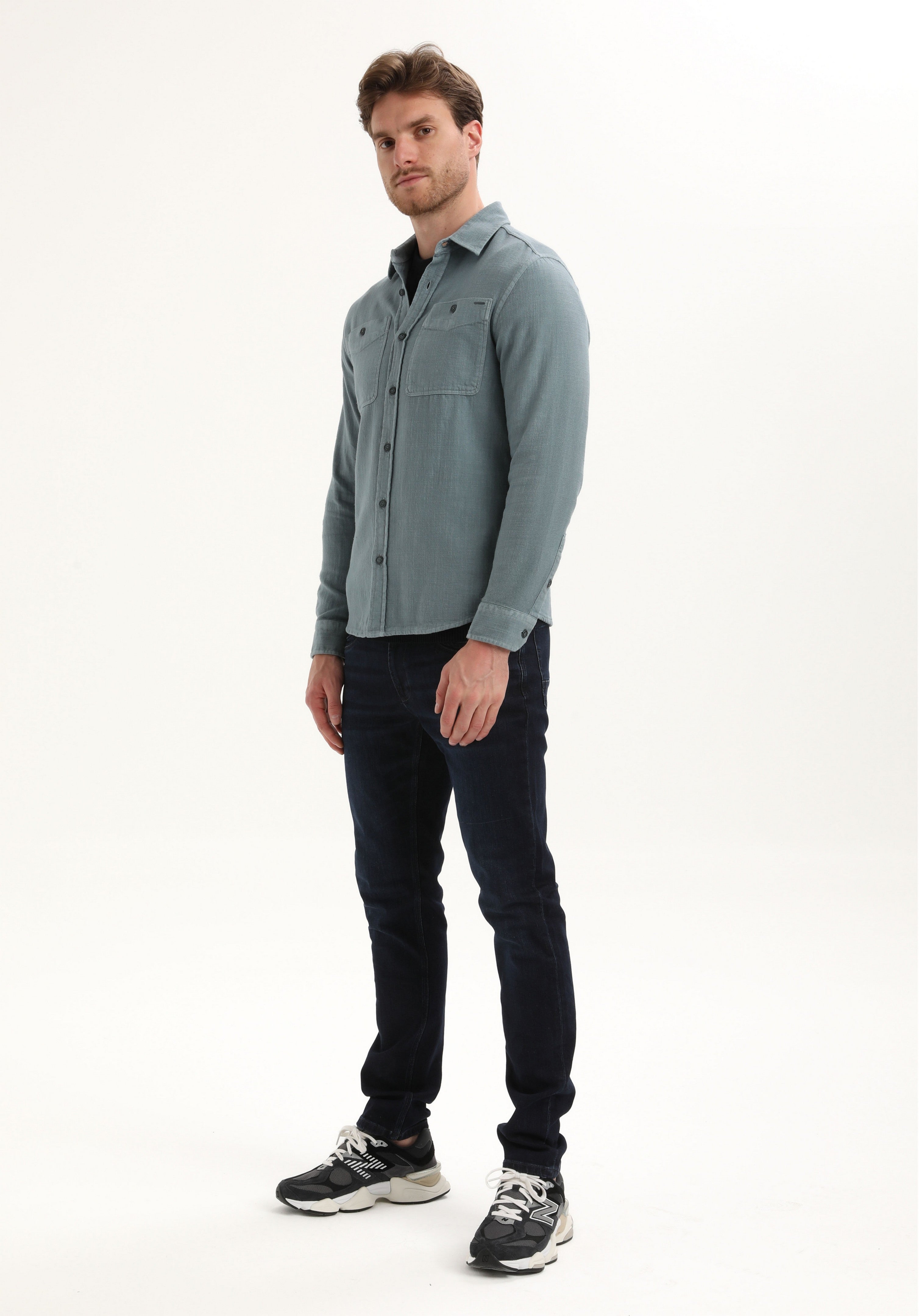 Stoere garment dye overhemd
