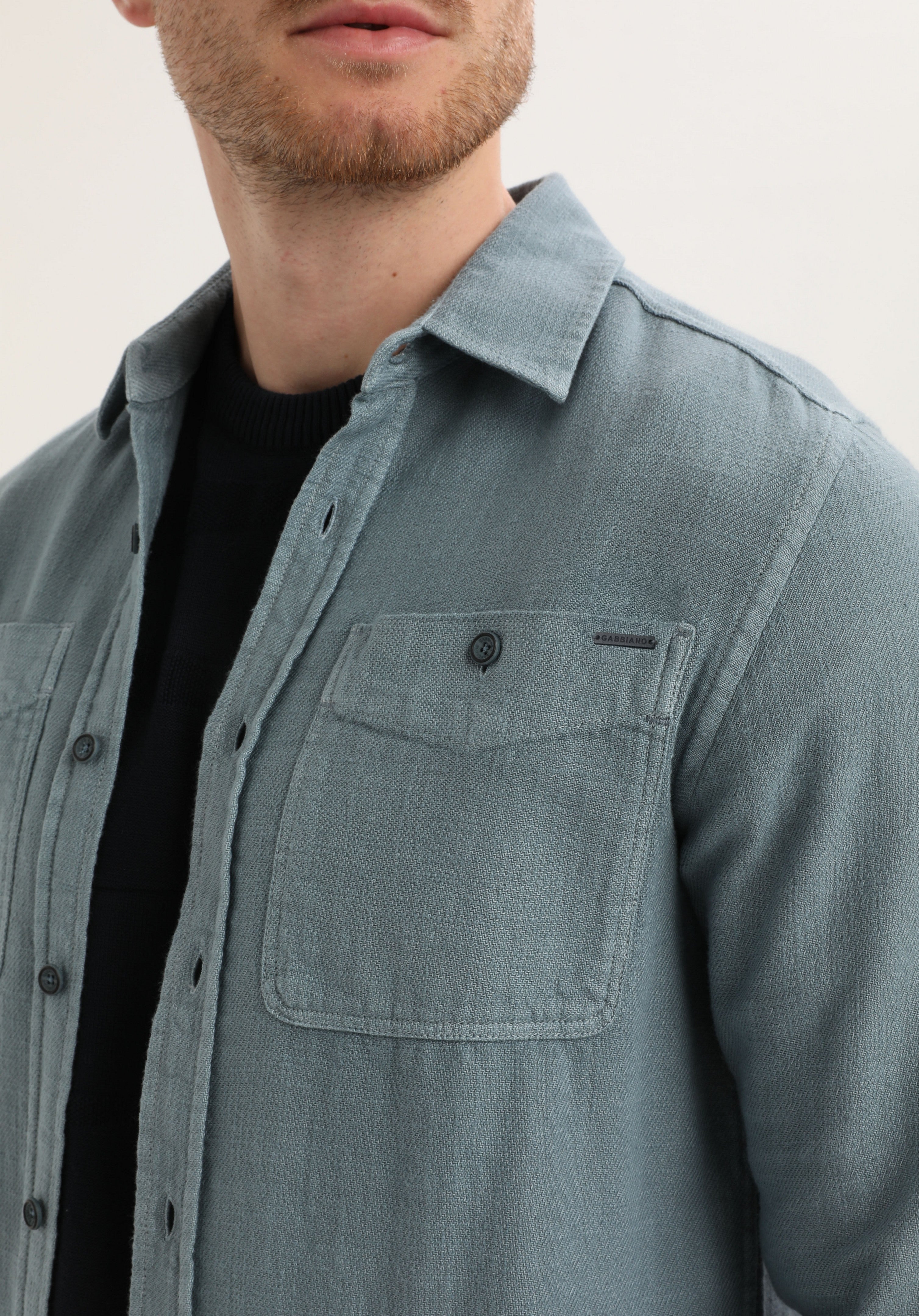 Stoere garment dye overhemd