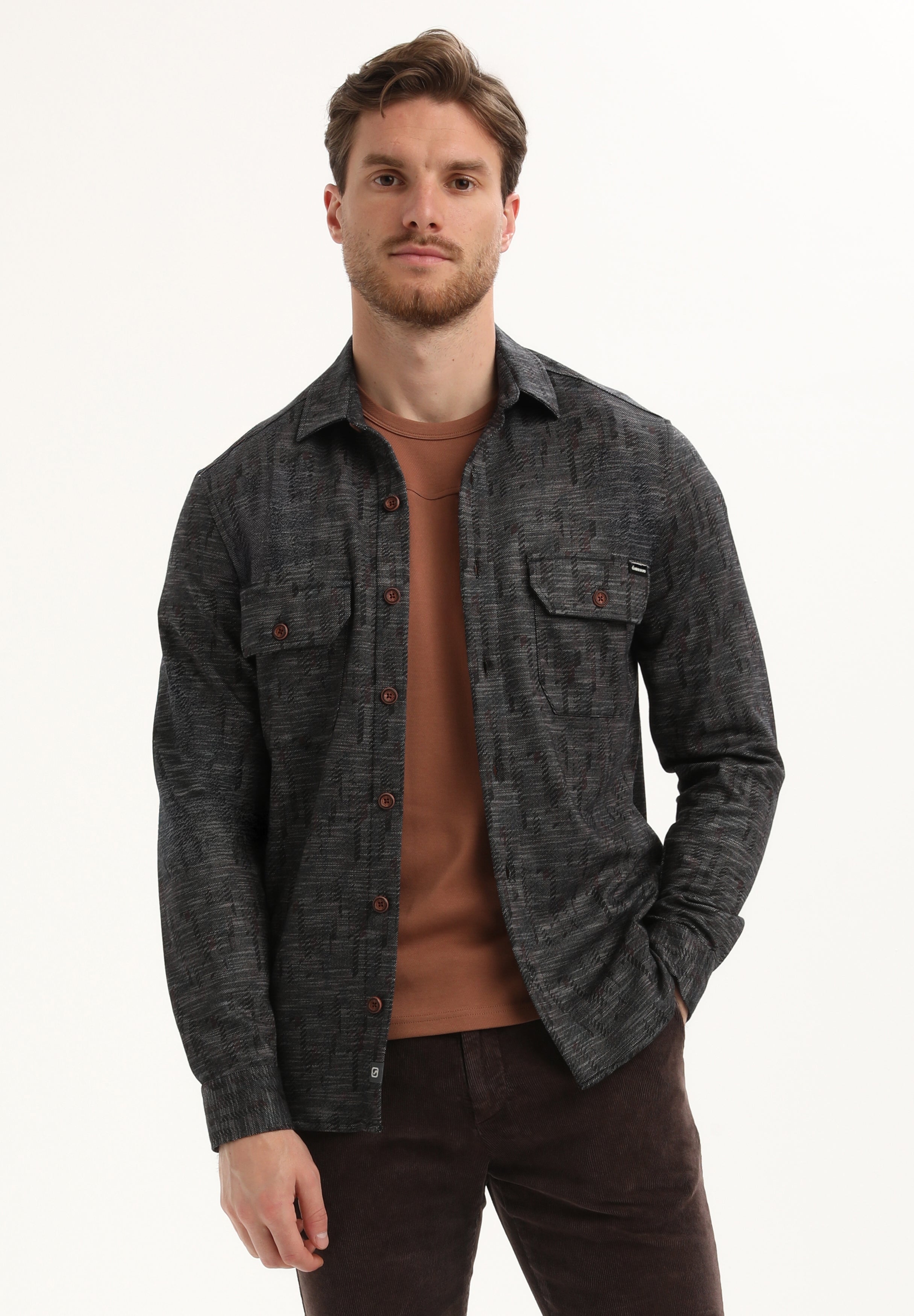 Modieus flannel overhemd