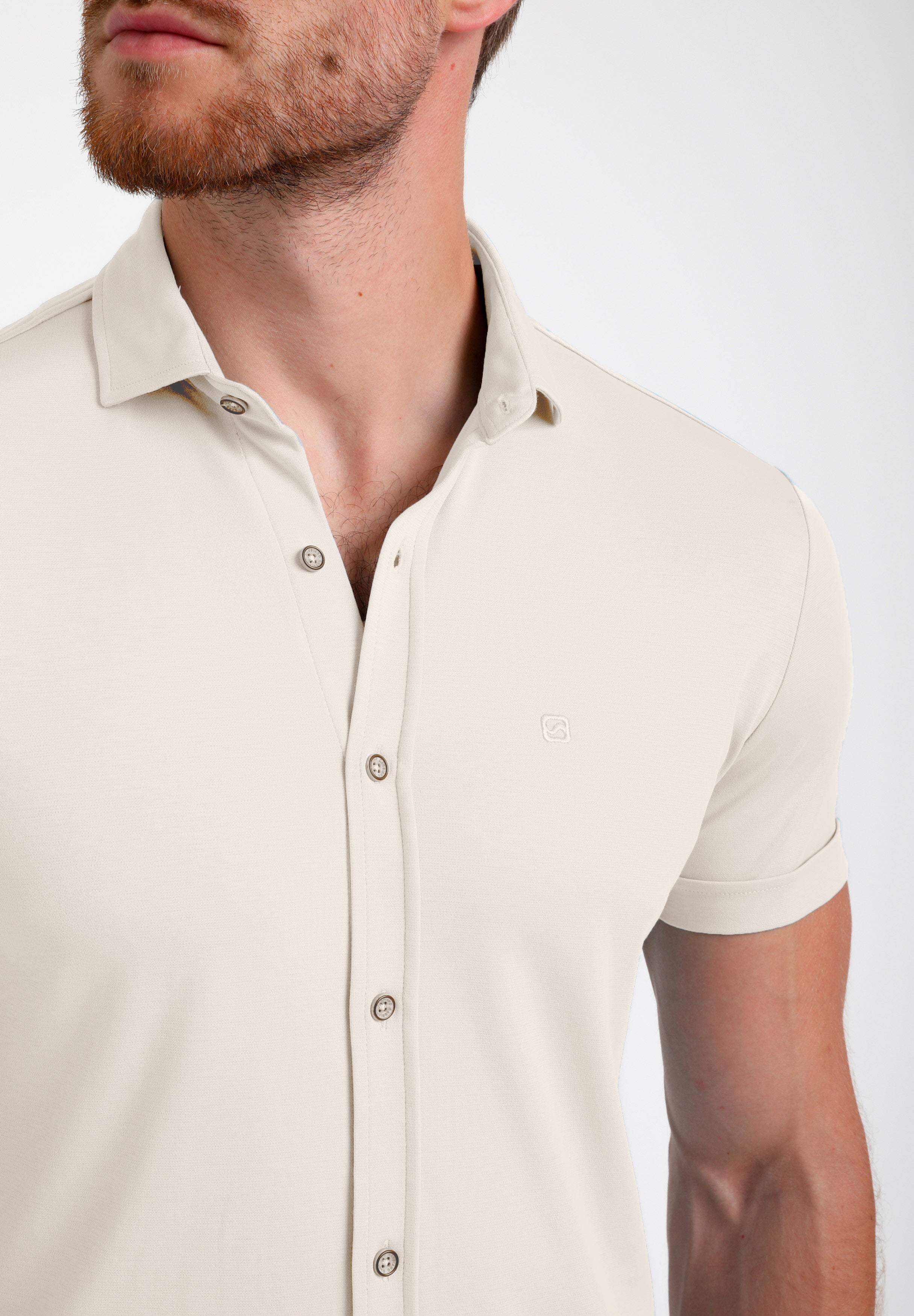 Jersey korte mouwen hemd