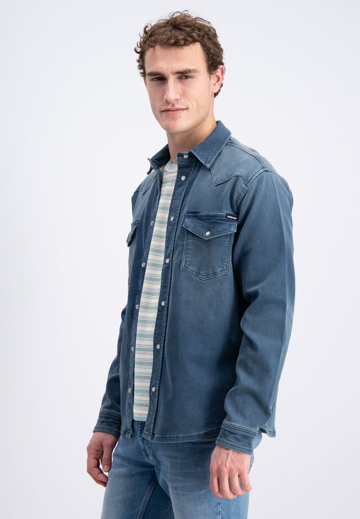 Alvon –Denim jogg overhemd