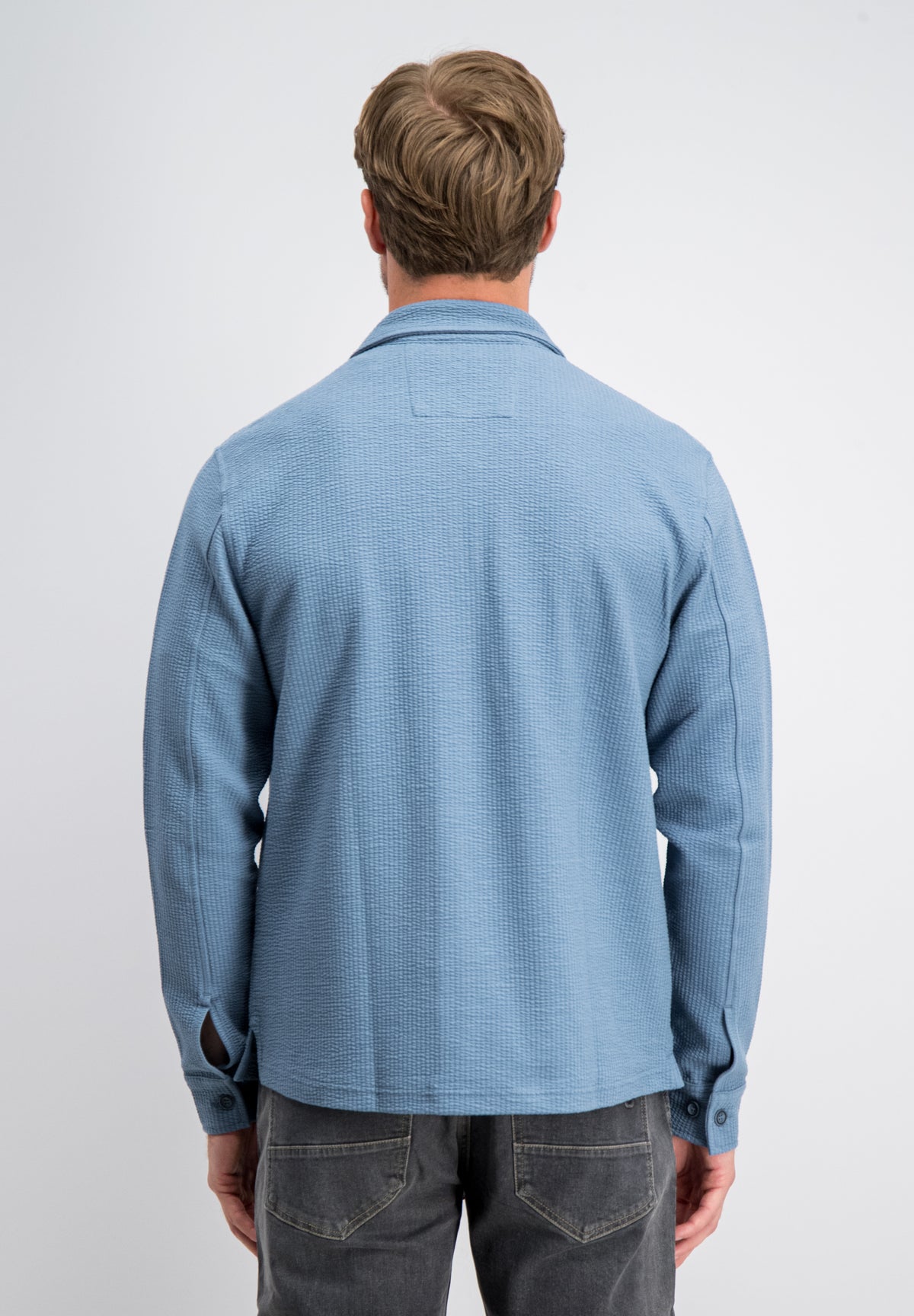 Finny – Jacquard Stripe Overshirt
