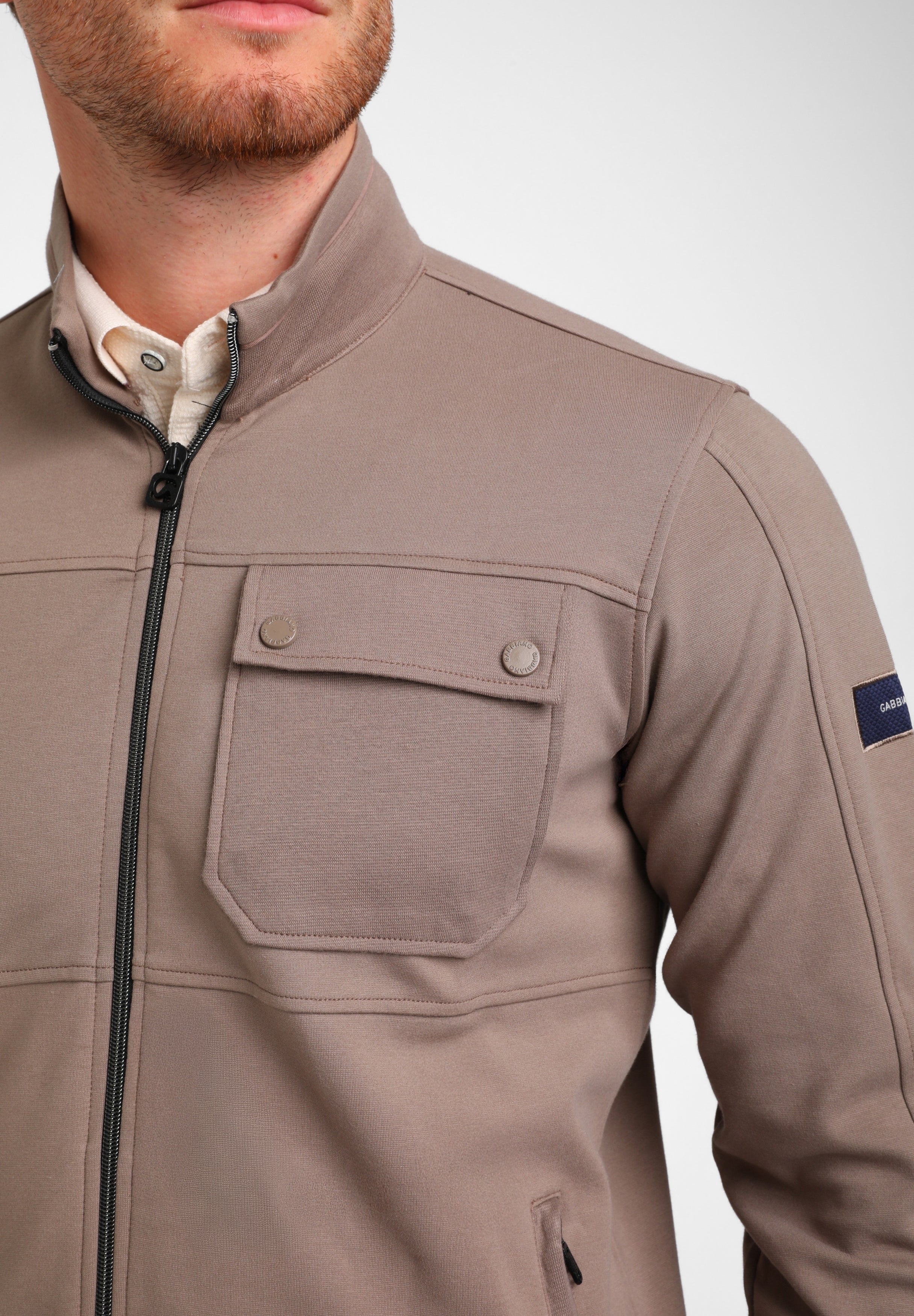 Praktische interlock vest