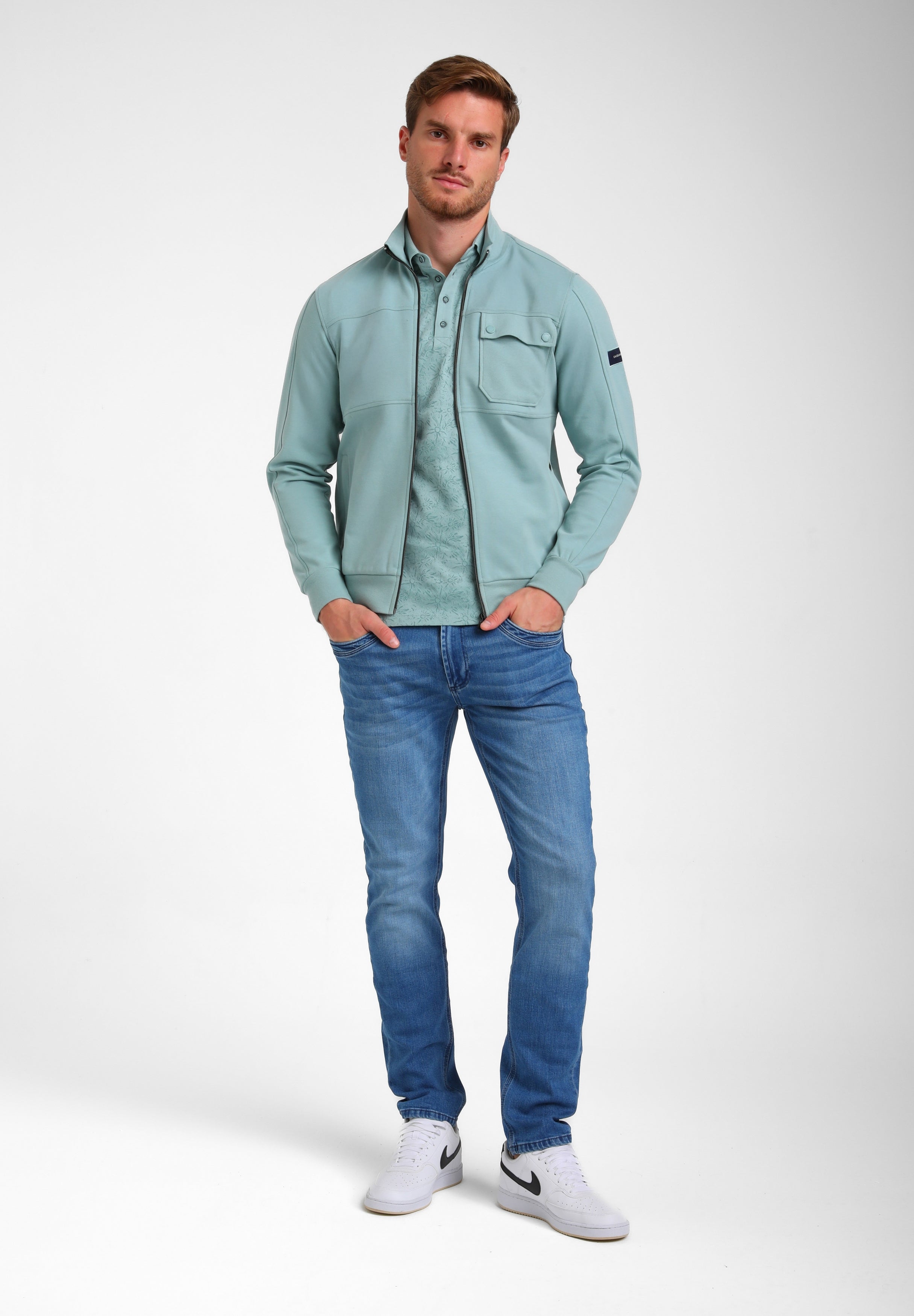 Praktische interlock vest