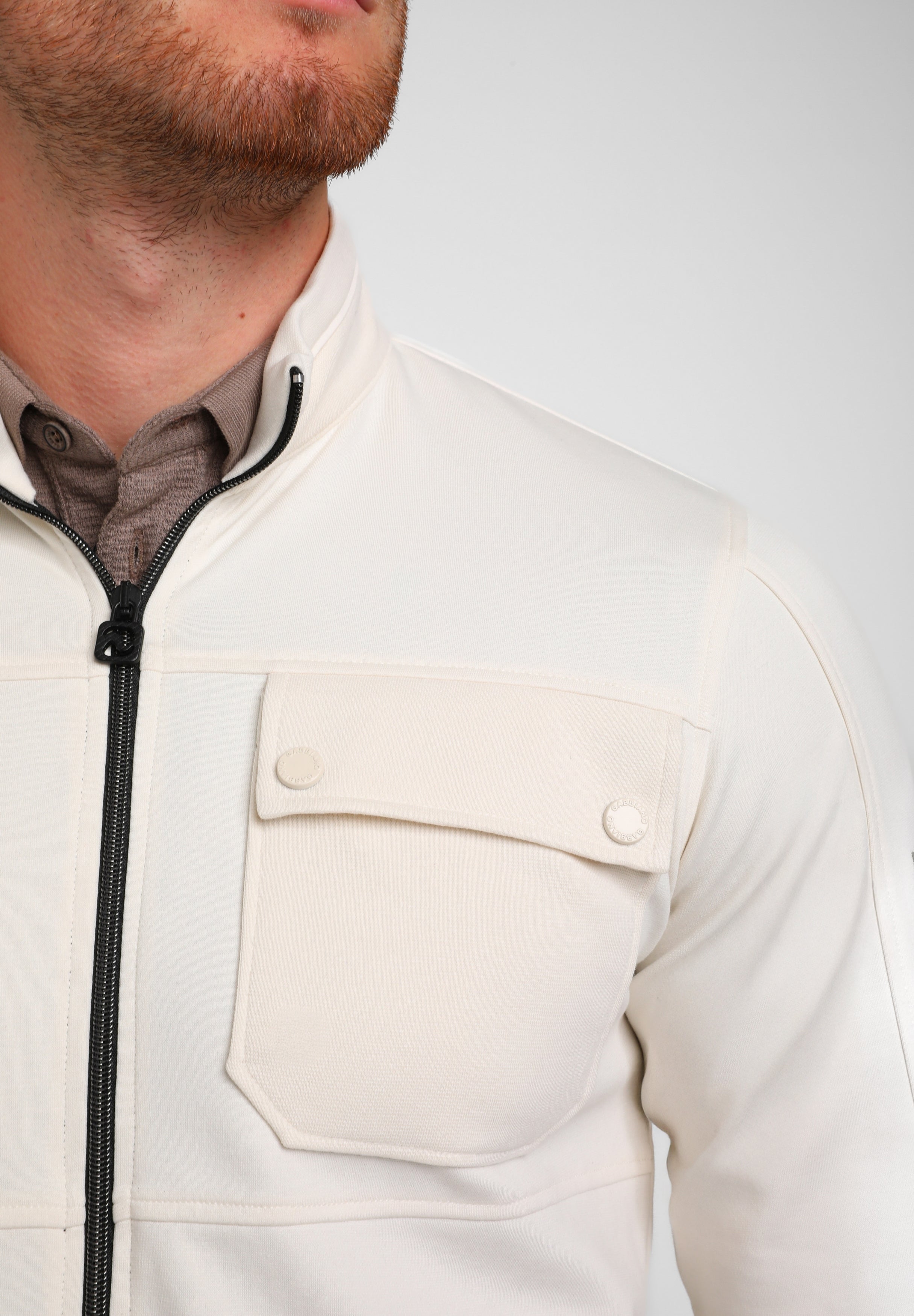 Praktische interlock vest