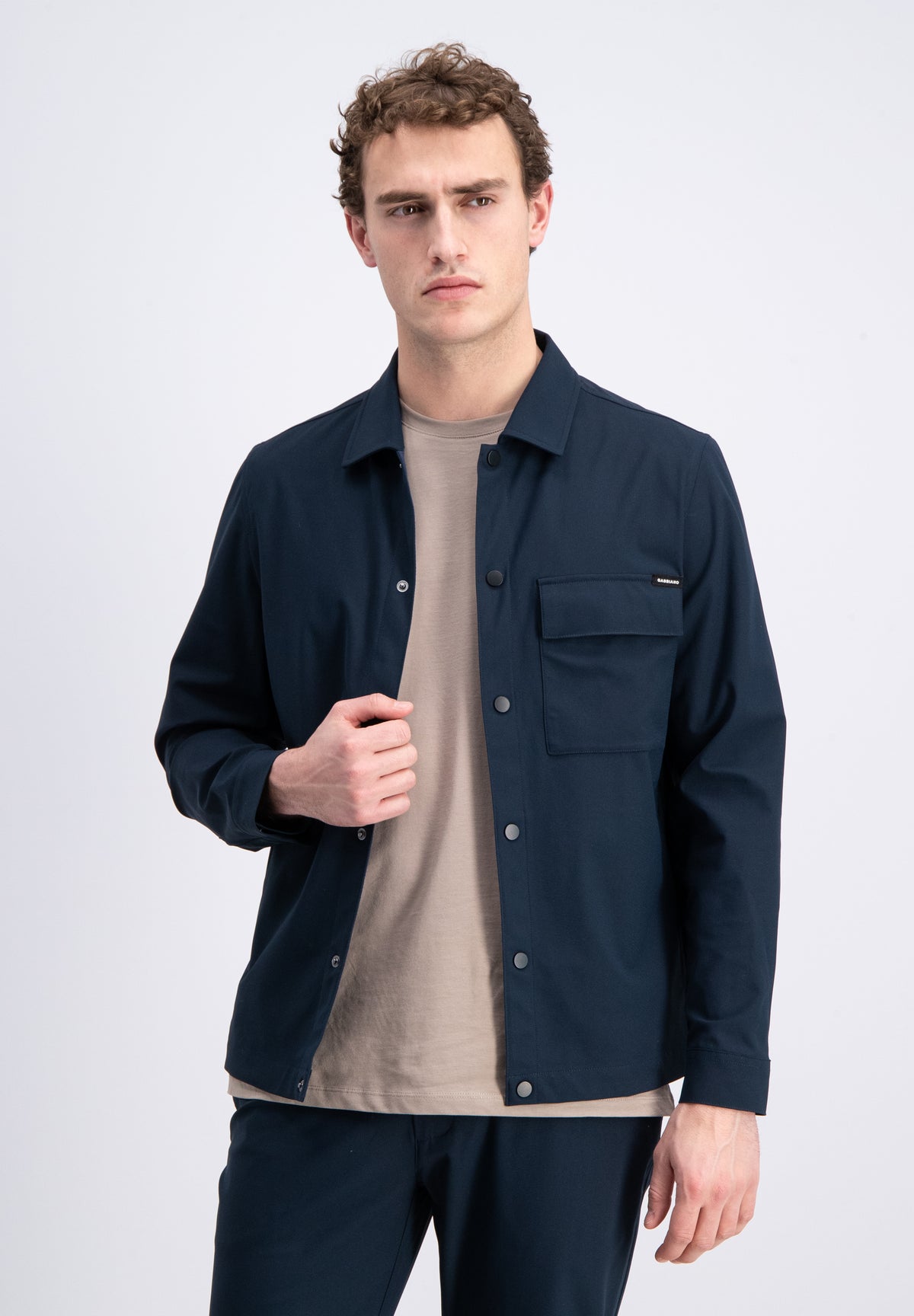 Travel overshirt 4way-stretch