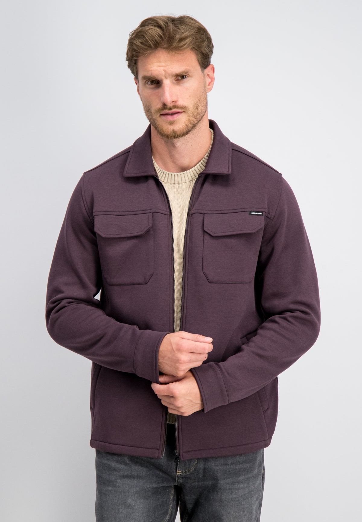Eason – Sweat Zip Overshirt