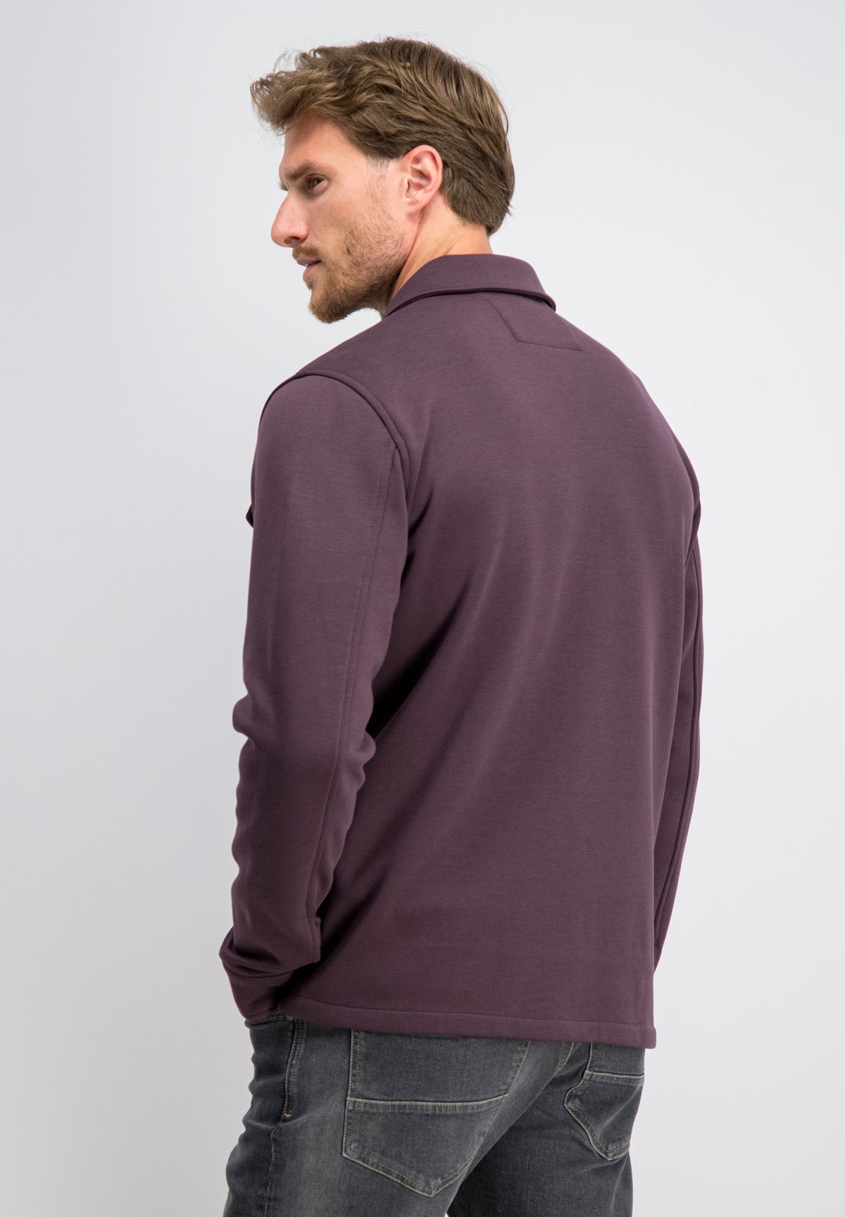Eason – Sweat Zip Overshirt