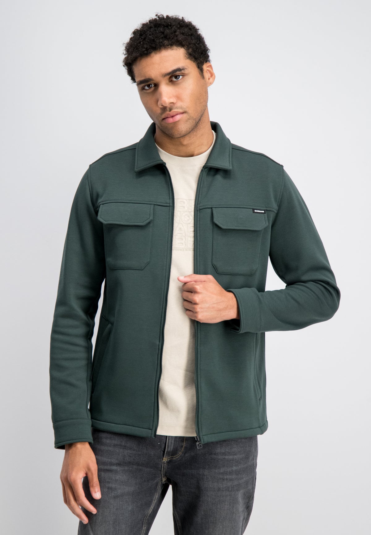 Eason – Sweat Zip Overshirt