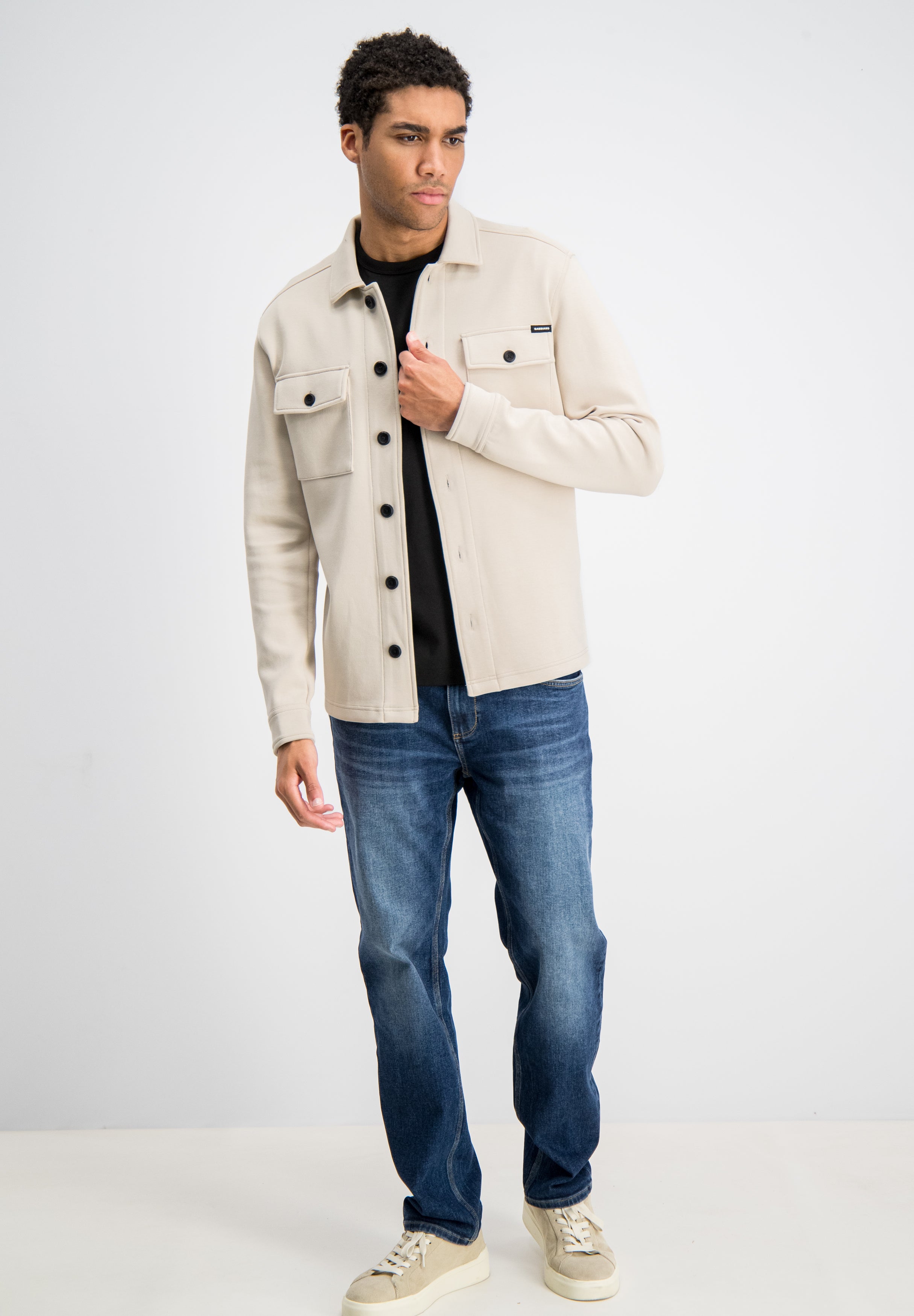 Brody - Pique Interlock Overshirt