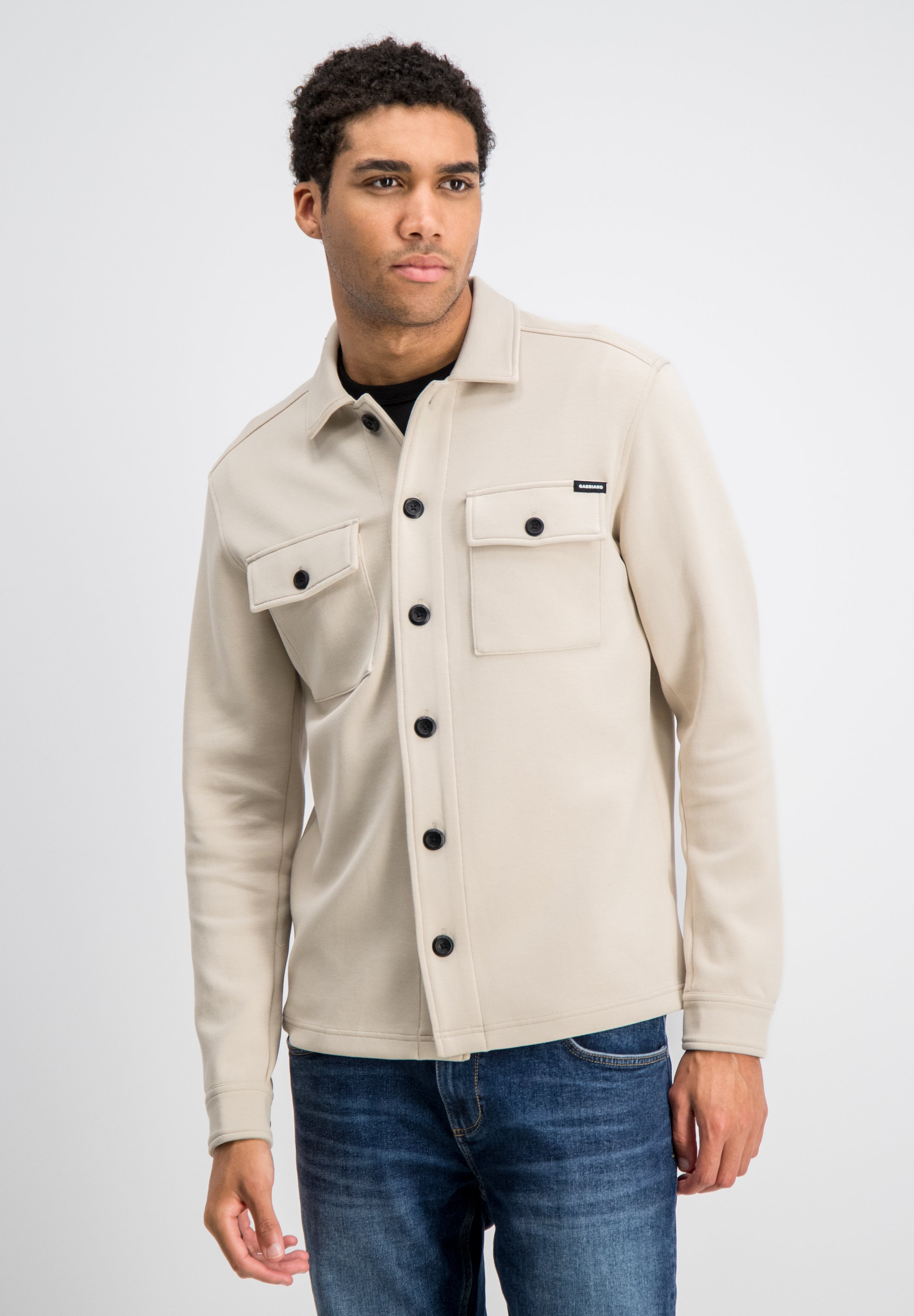 Brody - Pique Interlock Overshirt