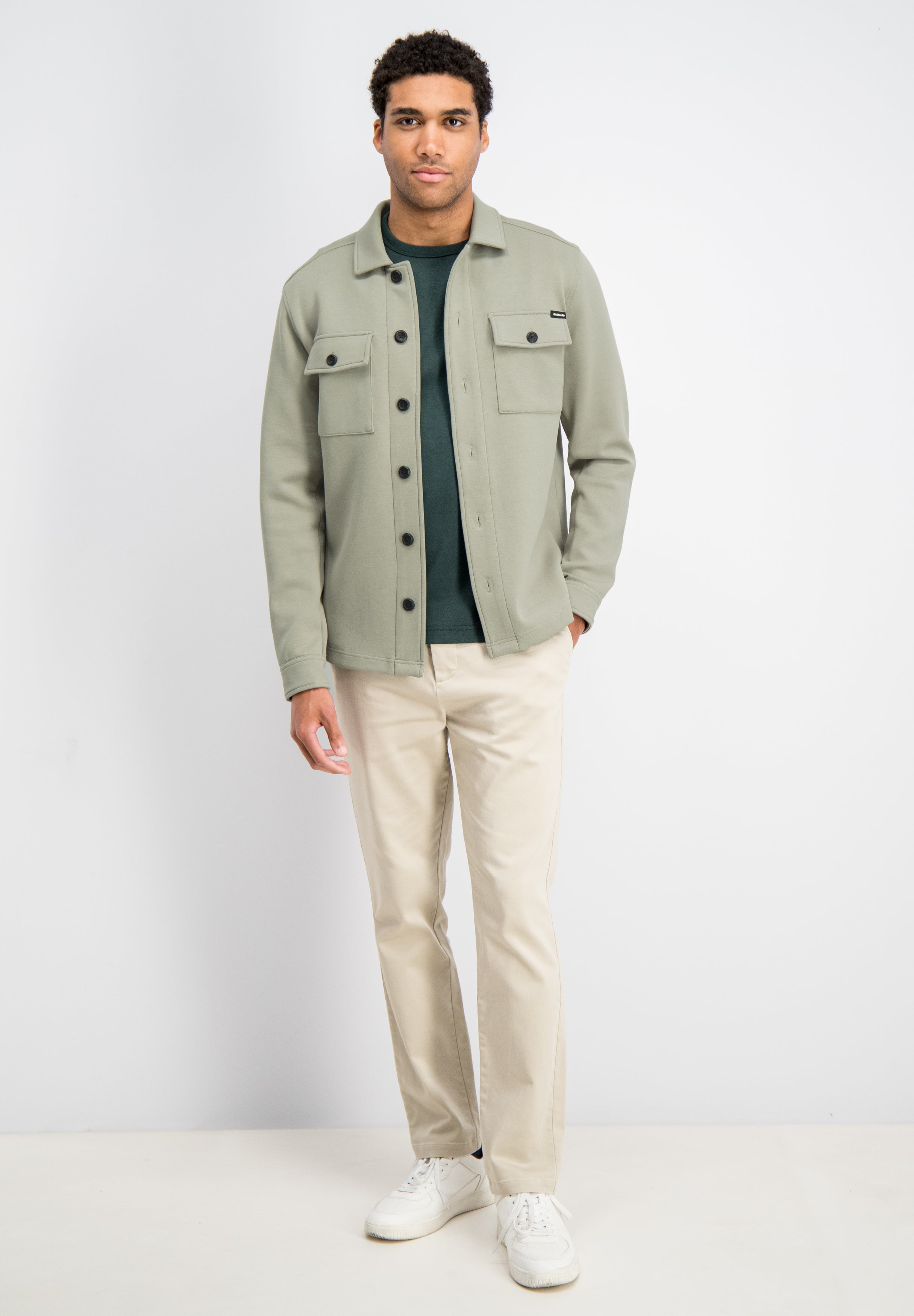 Brody - Pique Interlock Overshirt
