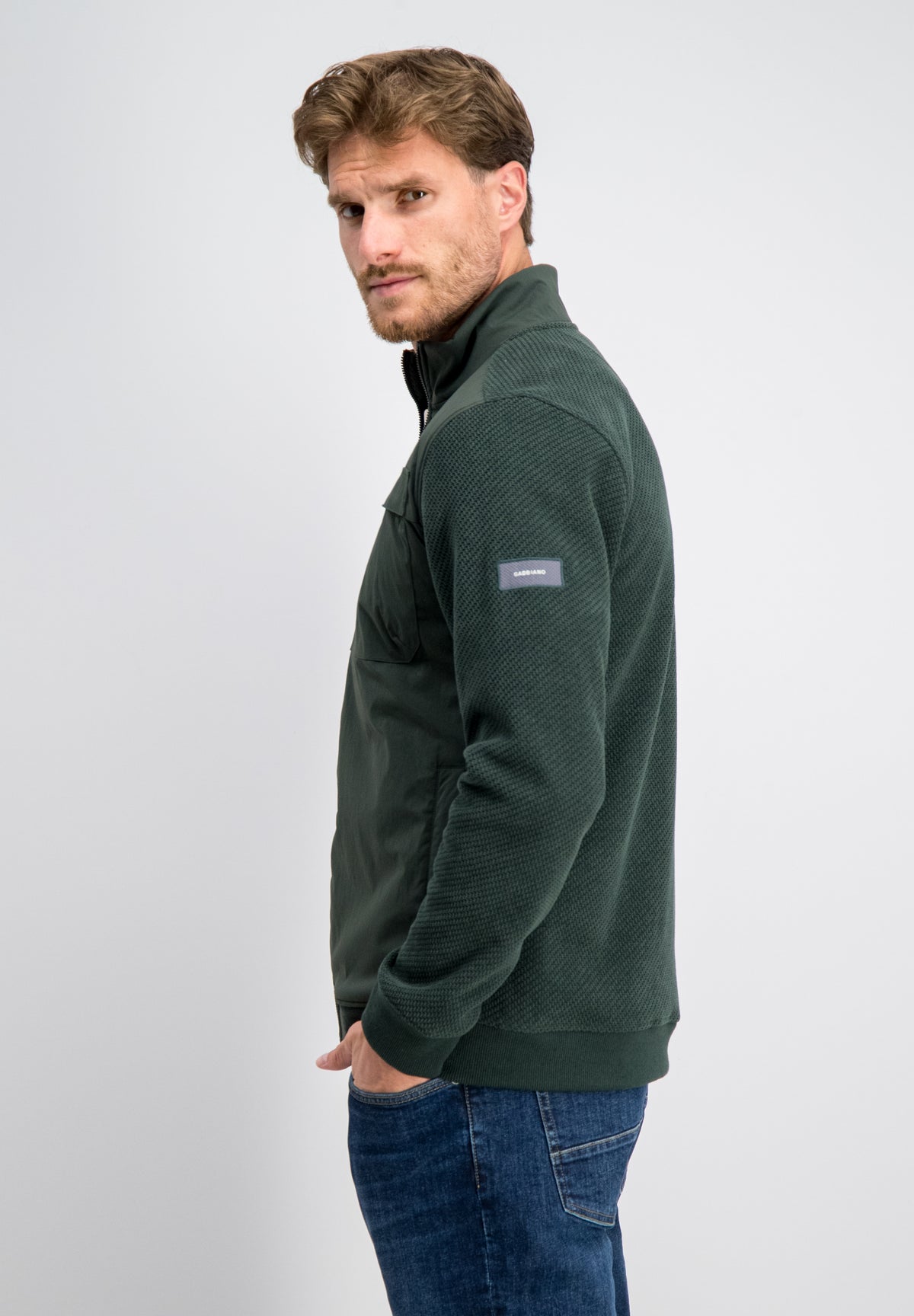 Inver – Sweat Mix Zip Cardigan