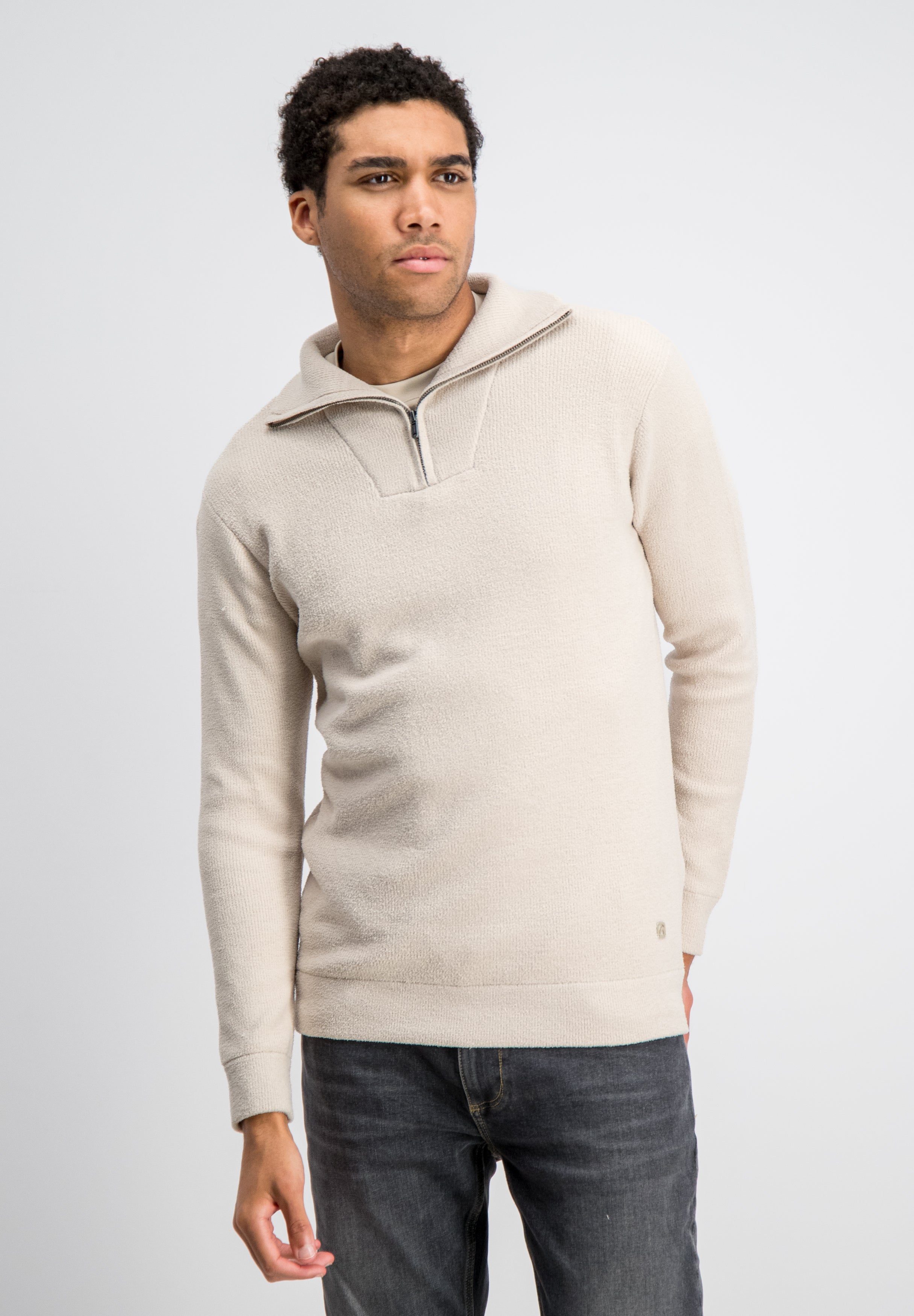 Munro - Chenille Quarter Zip Knit