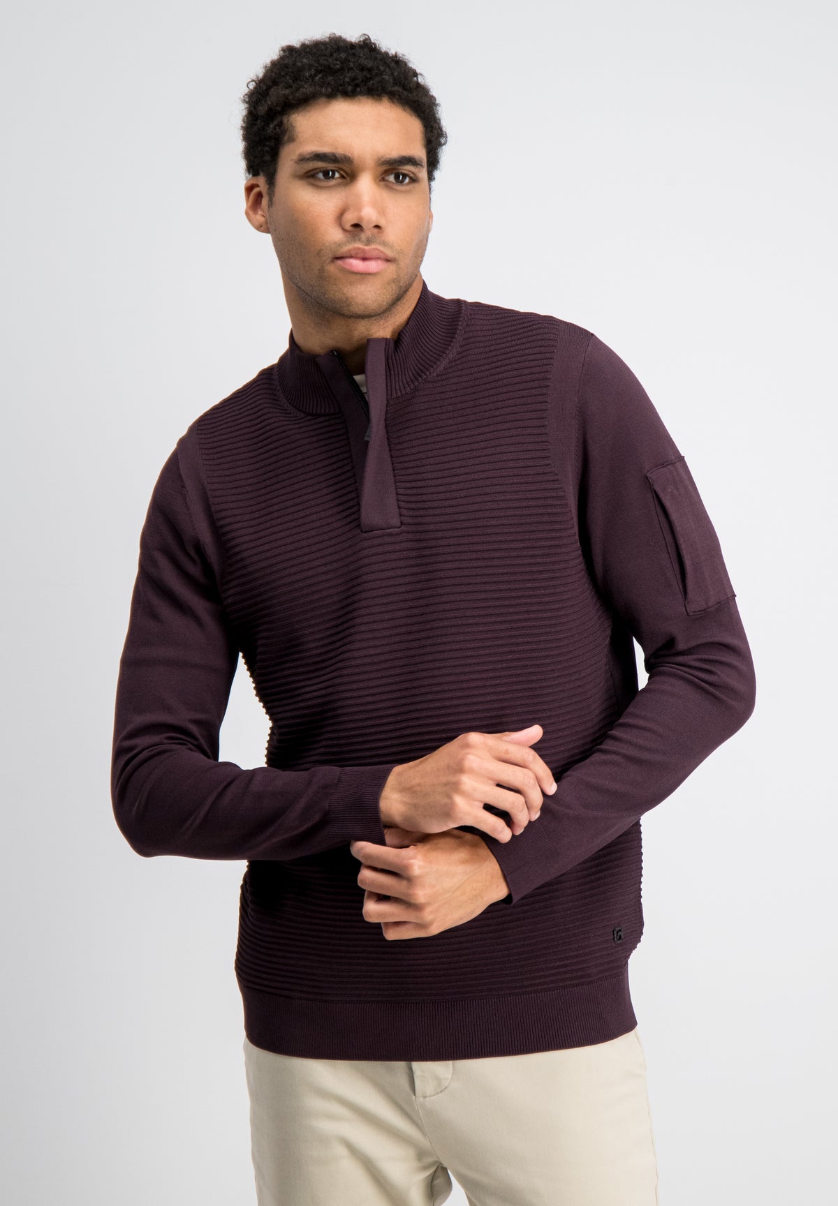 Hoyt - Half Zip Tech Knit Trui