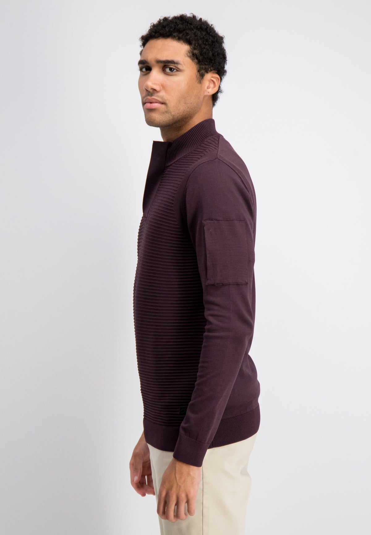 Hoyt - Half Zip Tech Knit Trui
